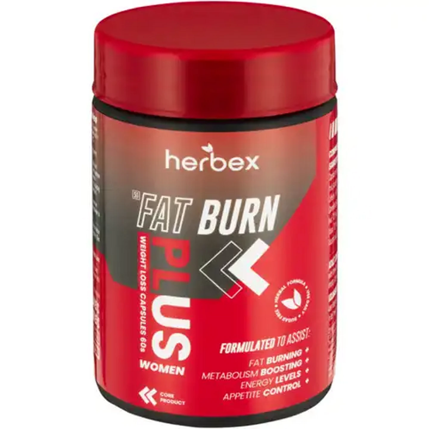 Image of Herbex Fat Burn Plus Weight Loss Capsules for Woman 60 Pack