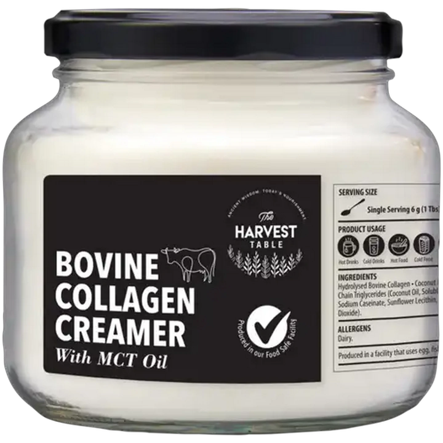 Image of The Harvest Table Bovine Collagen Creamer 220g