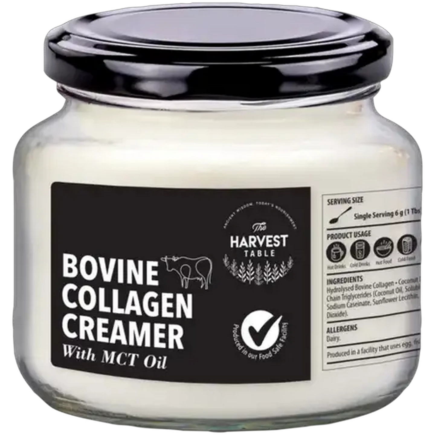 Image of The Harvest Table Bovine Collagen Creamer 220g