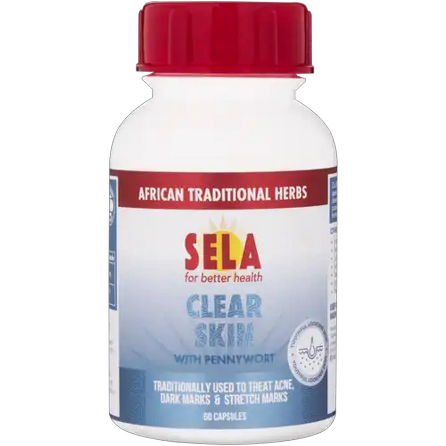 Image of Sela Clear Skin Capsules 60 Pack