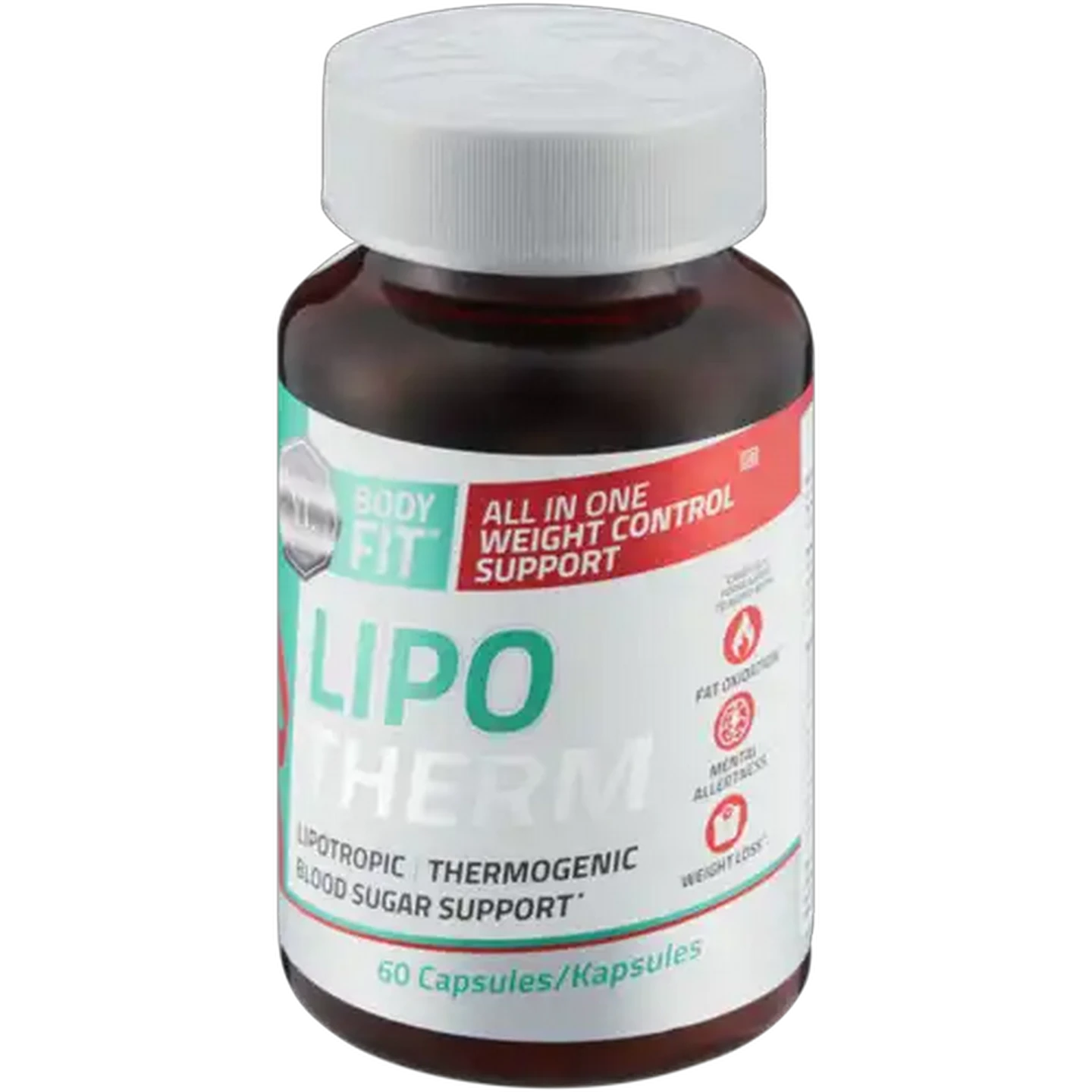 Image of Youthful Living Body Fit Lipo Therm Weight Control Support Capsules 60 Pack