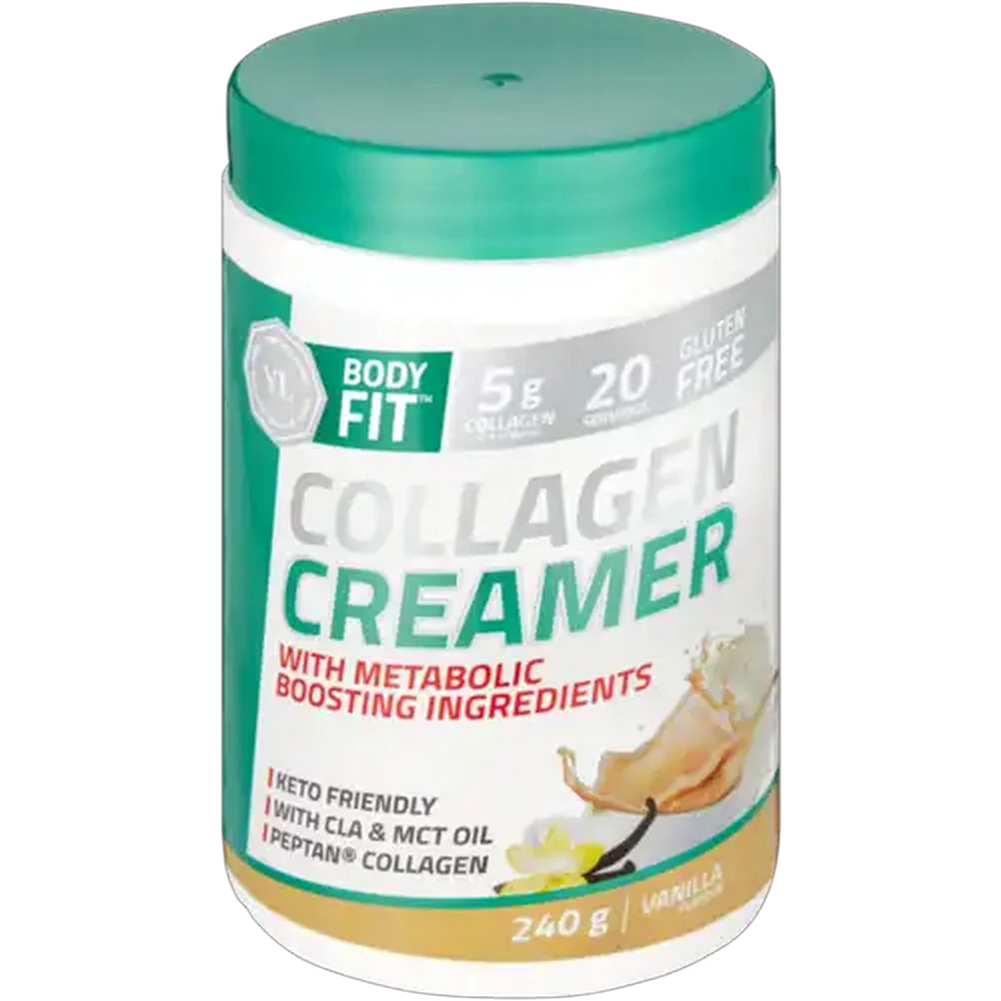 Image of Youthful Living Body Fit Vanilla Flavour Collagen Creamer 240g
