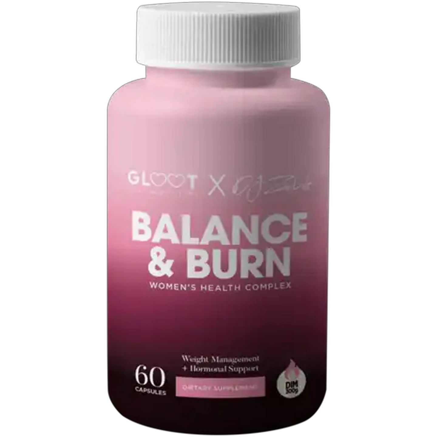 Image of Gloot DJ Zinhle Edition Balance & Burn Capsules 60 Pack