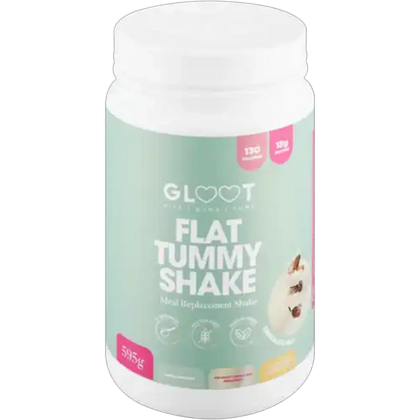 Image of Gloot Chocolate Milk Flat Tummy Shake 595g