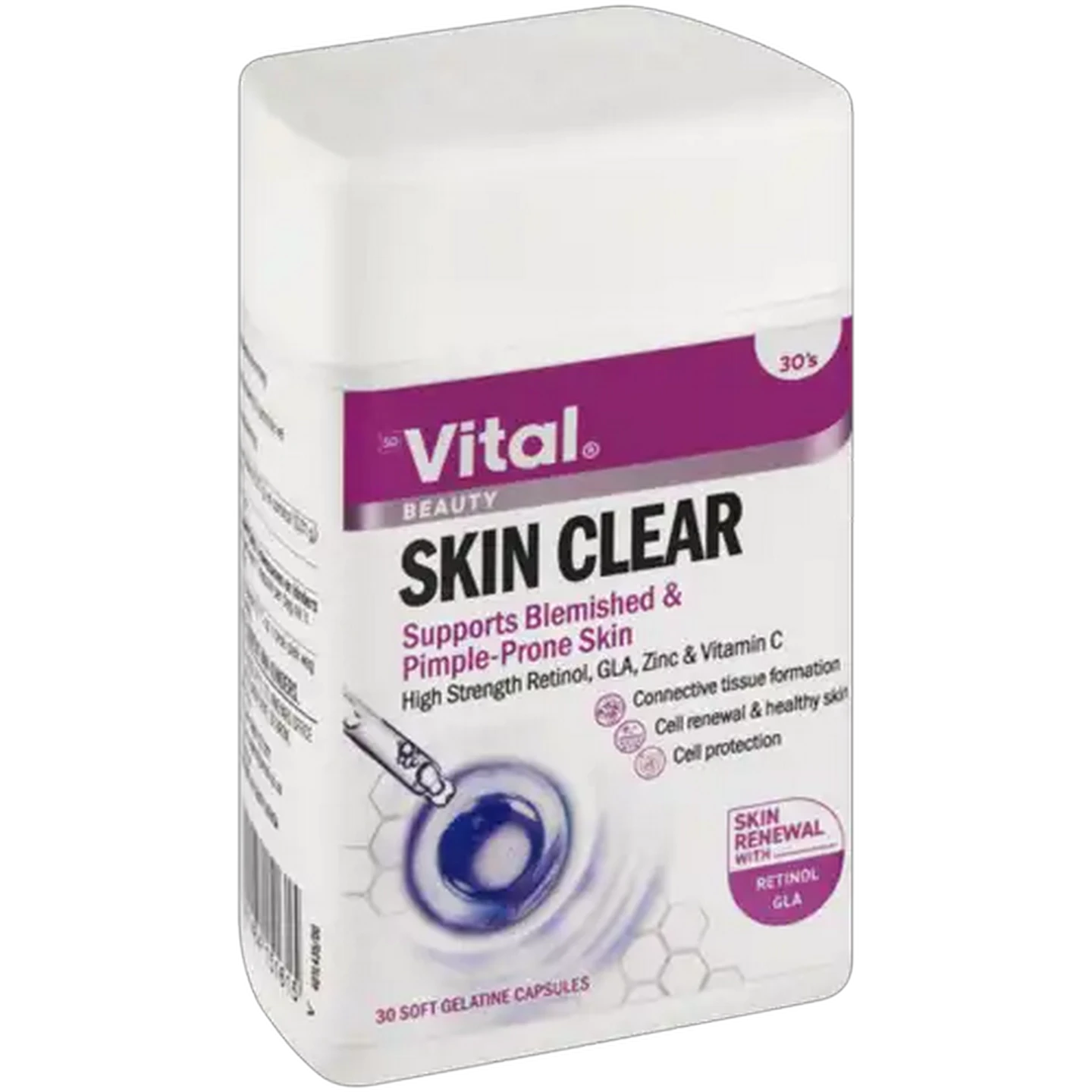Image of Vital Beauty Skin Restore Softgel Capsules 30 Pack