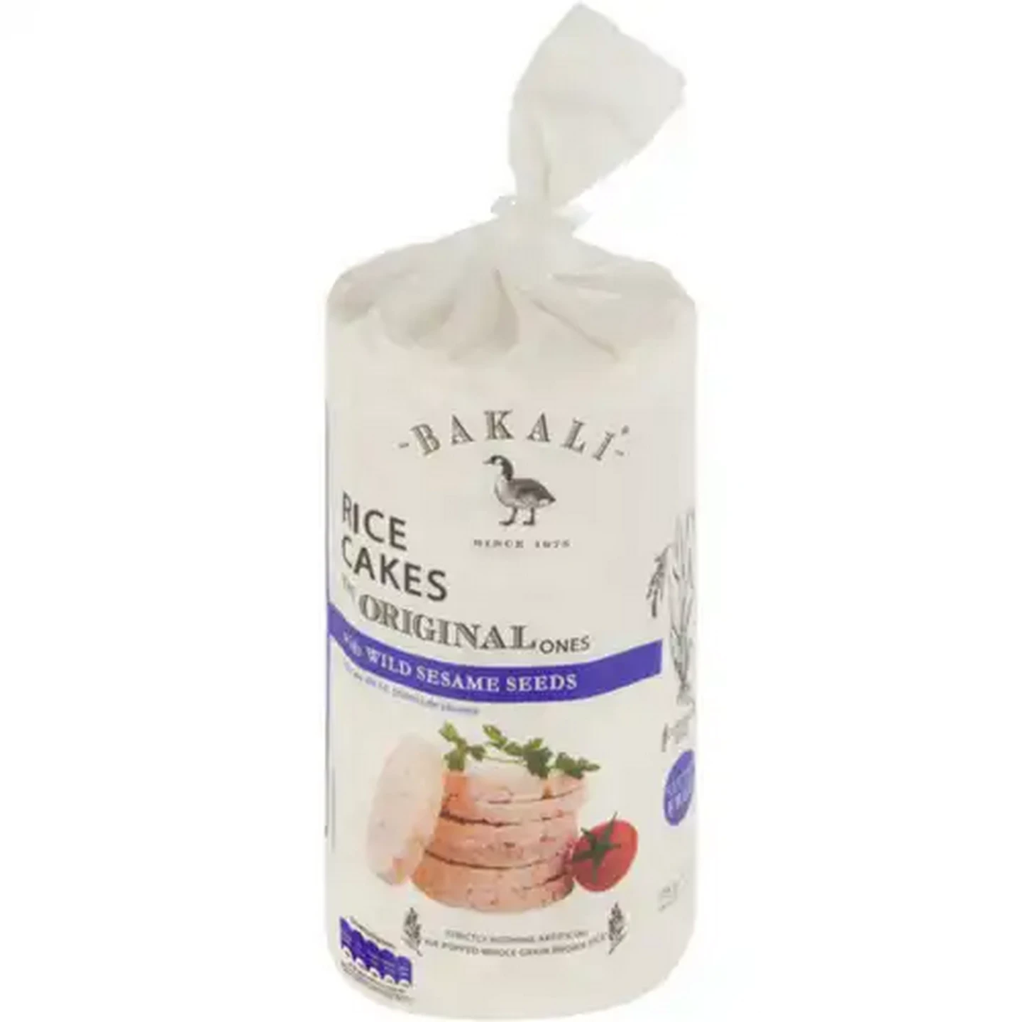 Image of Bakali Wild Sesame Seeds Rice Cakes 115g