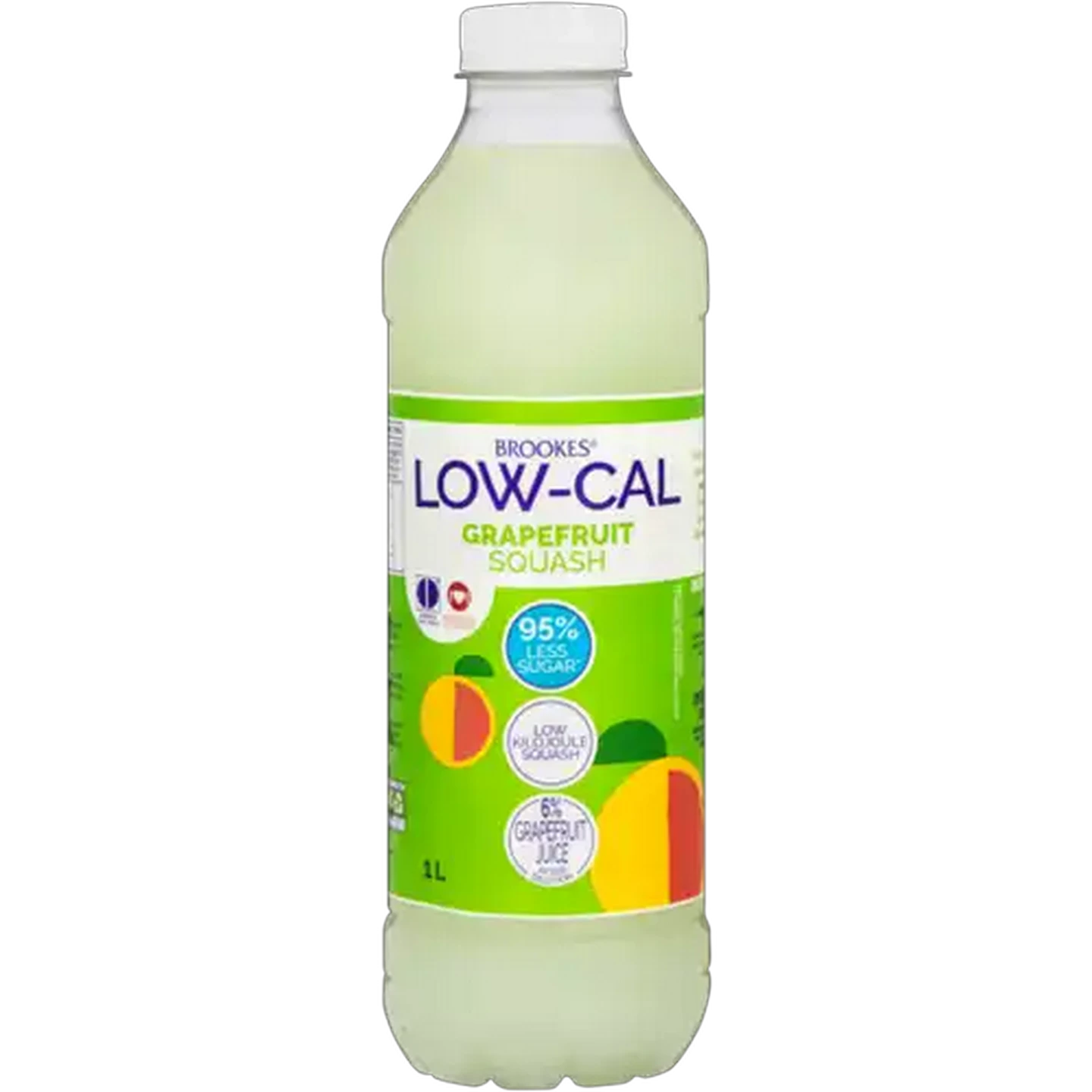 Image of Brookes Low-Cal Grapefruit Squash 1L