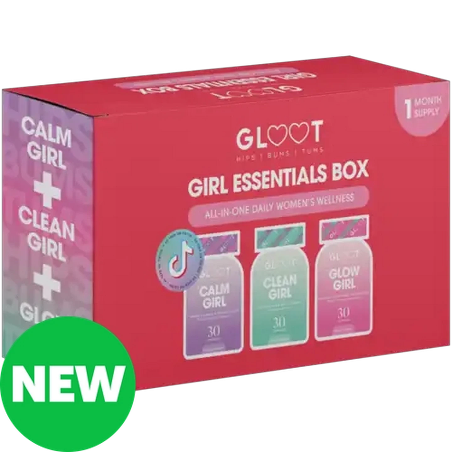 Image of Gloot Girl Essentials Dietary Supplement Box 3 Pack