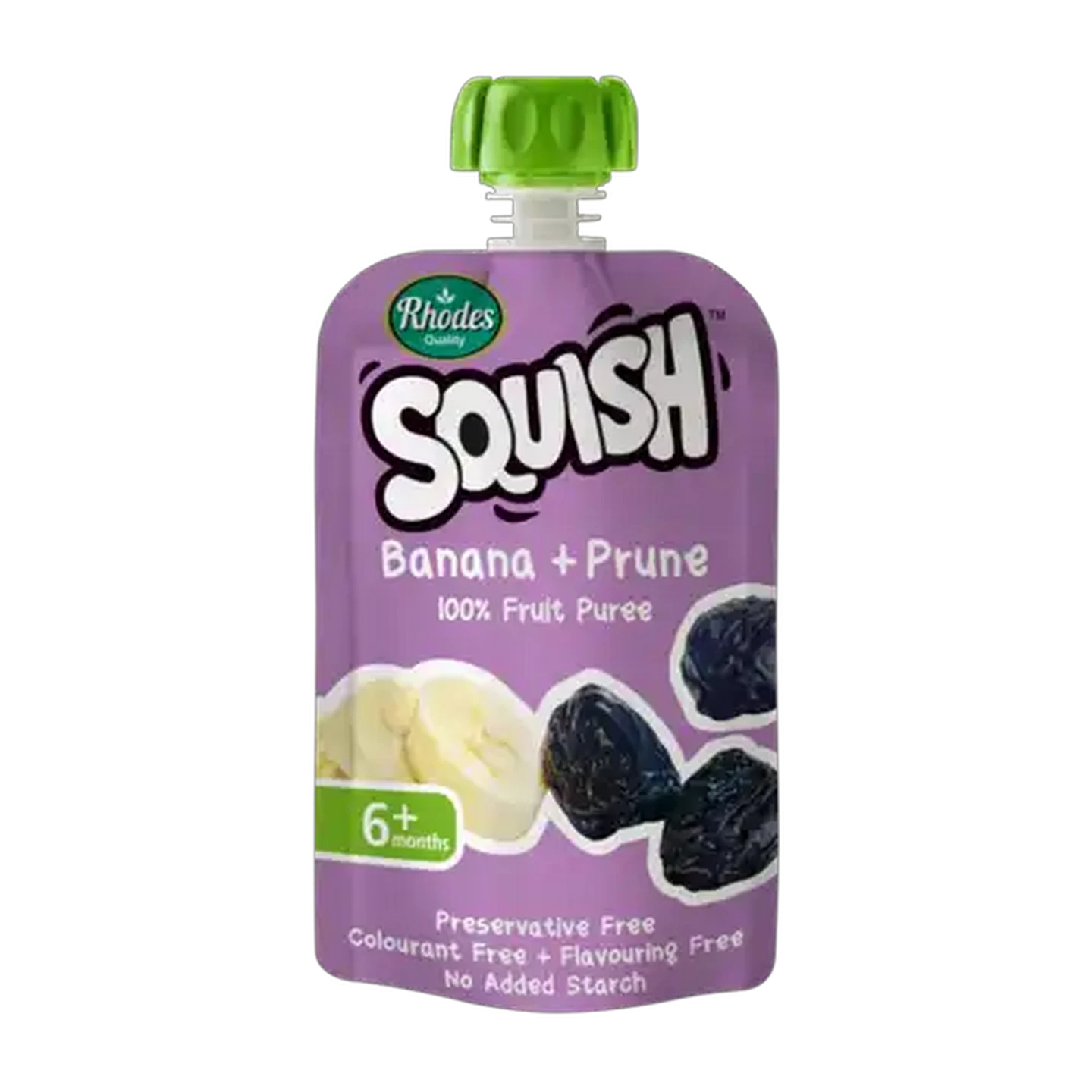 Image of Squish Banana & Prune Fruit Puree 6 Months+ Pouch 110ml