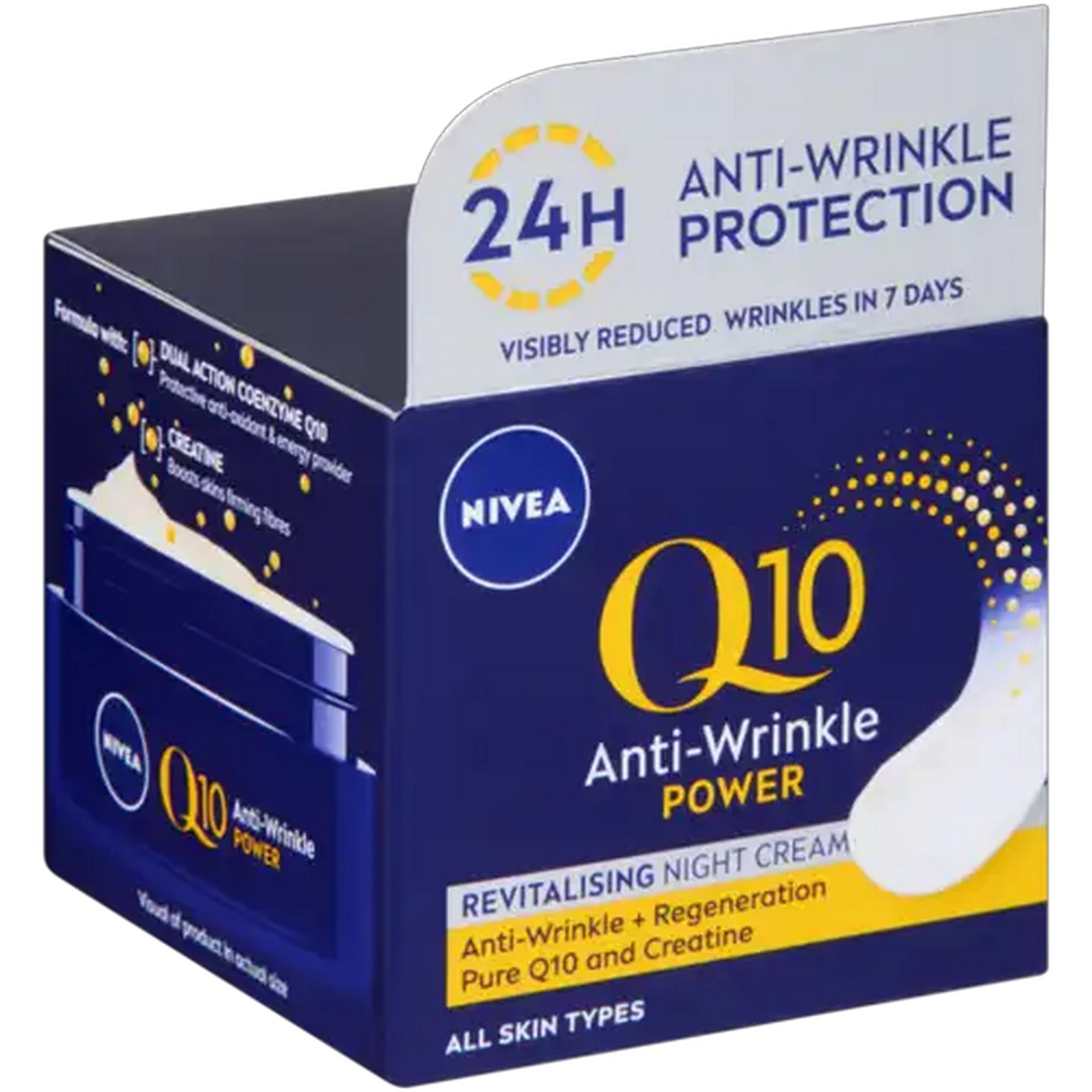 Image of NIVEA Q10 Anti-Wrinkle Power Rejuvenating Night Cream 50ml