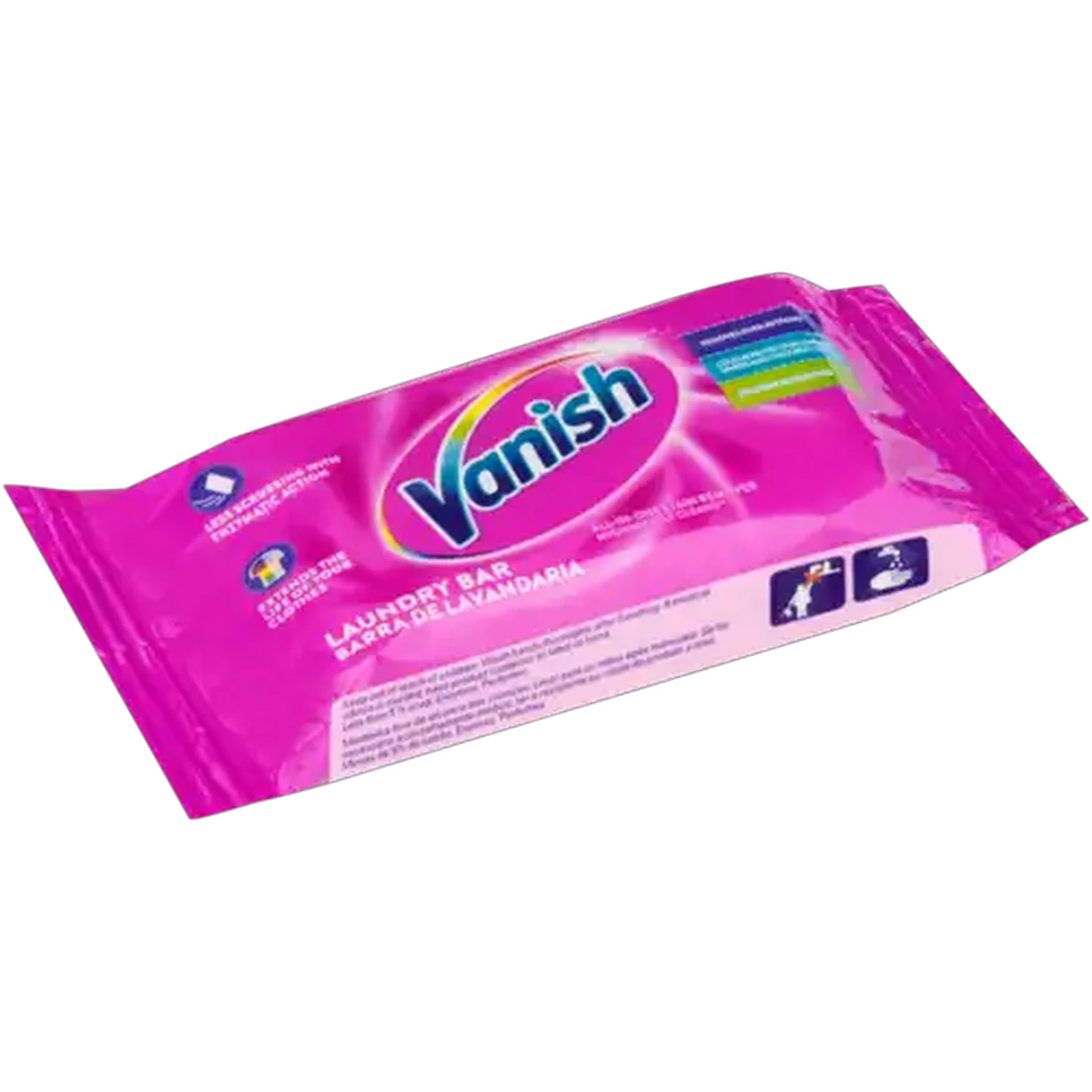 Image of Vanish All-In-One Stain Remover Laundry Bar 75g