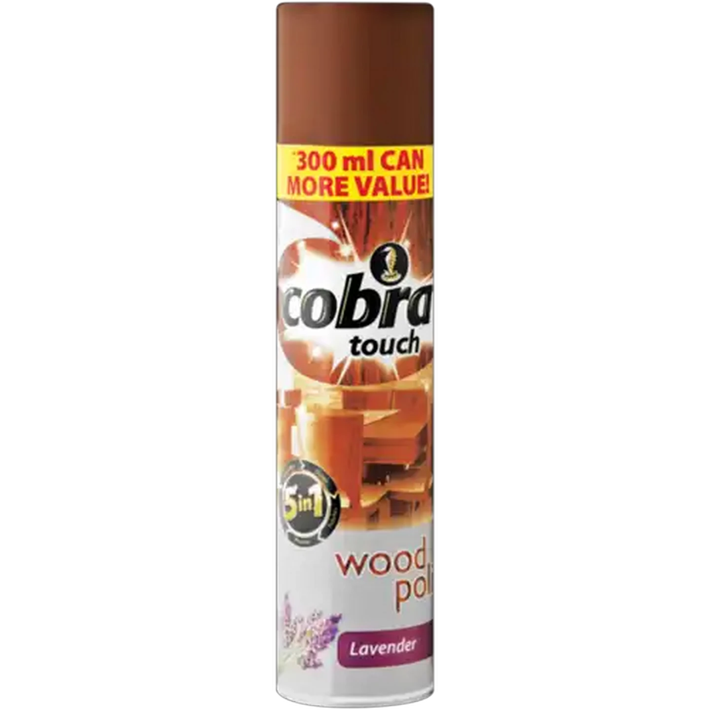Image of Cobra Touch Lavender Wood Polish 300ml