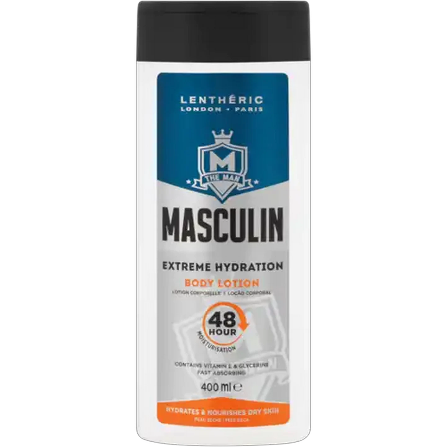 Image of Lenthéric Masculin Extreme Hydration Body Lotion 400ml