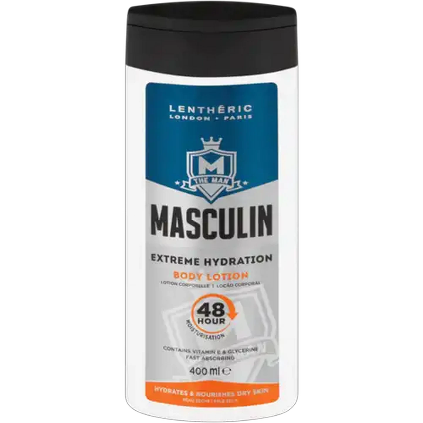 Image of Lenthéric Masculin Extreme Hydration Body Lotion 400ml