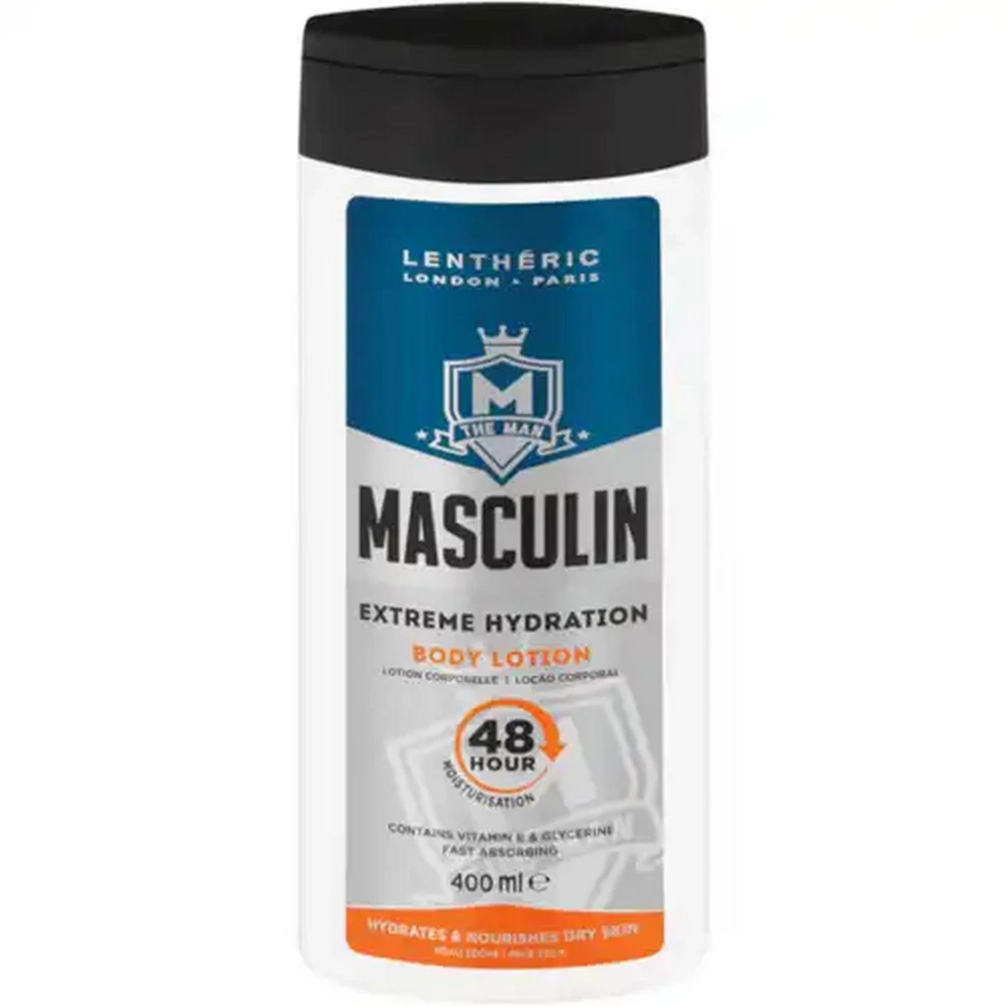 Image of Lenthéric Masculin Extreme Hydration Body Lotion 400ml