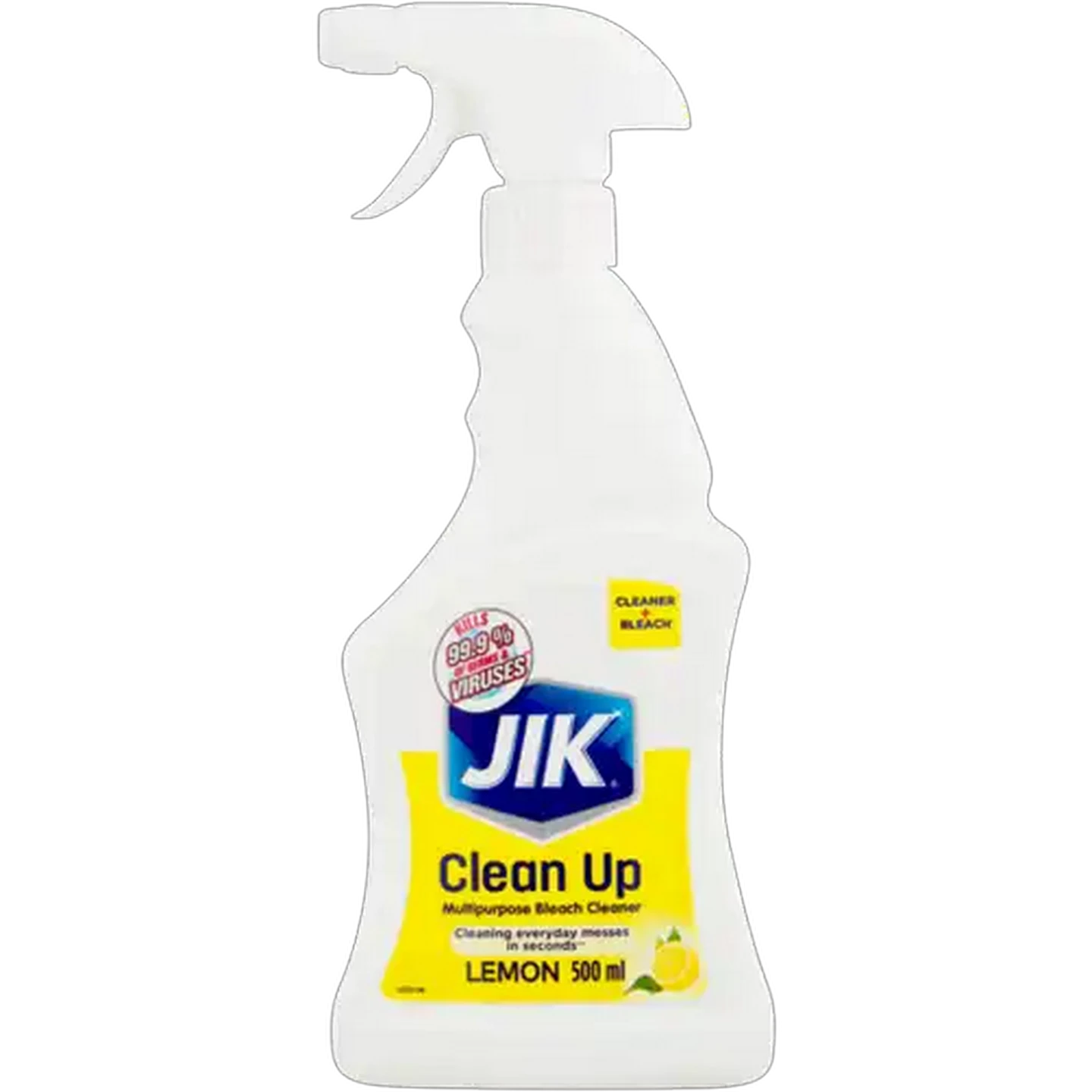 Image of JIK Clean Up Lemon Multipurpose Bleach Cleaner 500ml