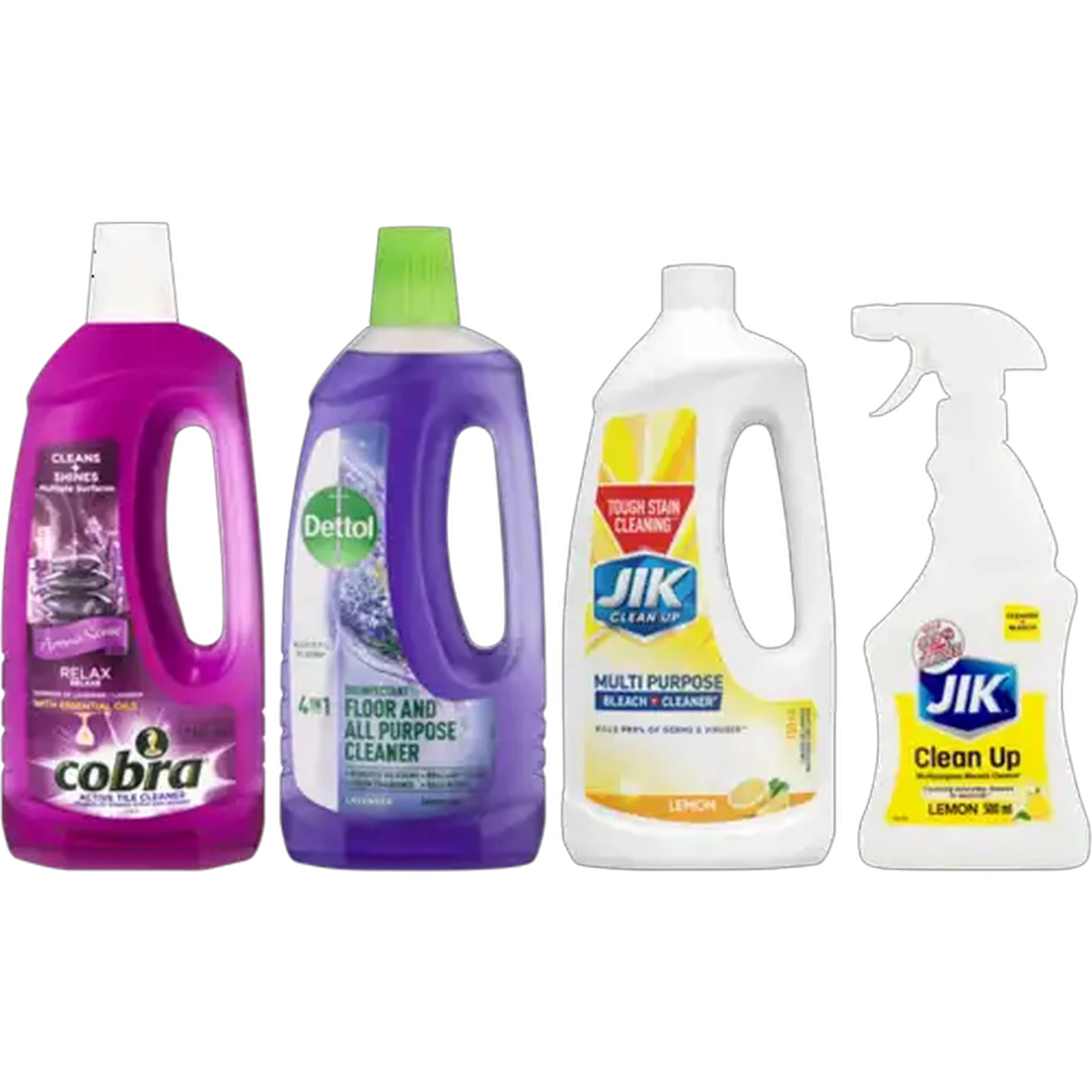 Image of JIK Clean Up Lemon Multipurpose Bleach Cleaner 500ml