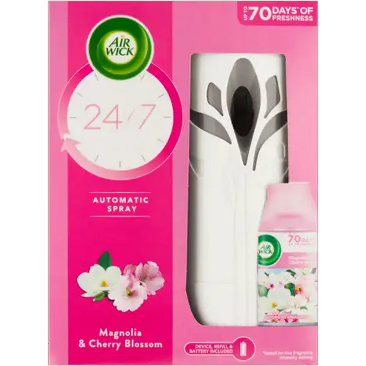 Image of Airwick Freshmatic Mnolia Cher Air Freshener 250ml