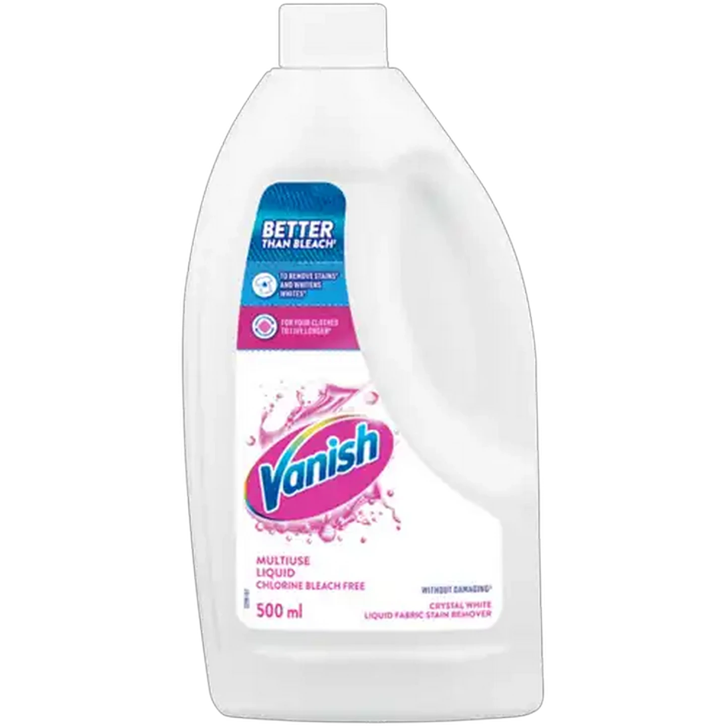 Image of Vanish Crystal White Liquid Fabric Stain Remover 500ml