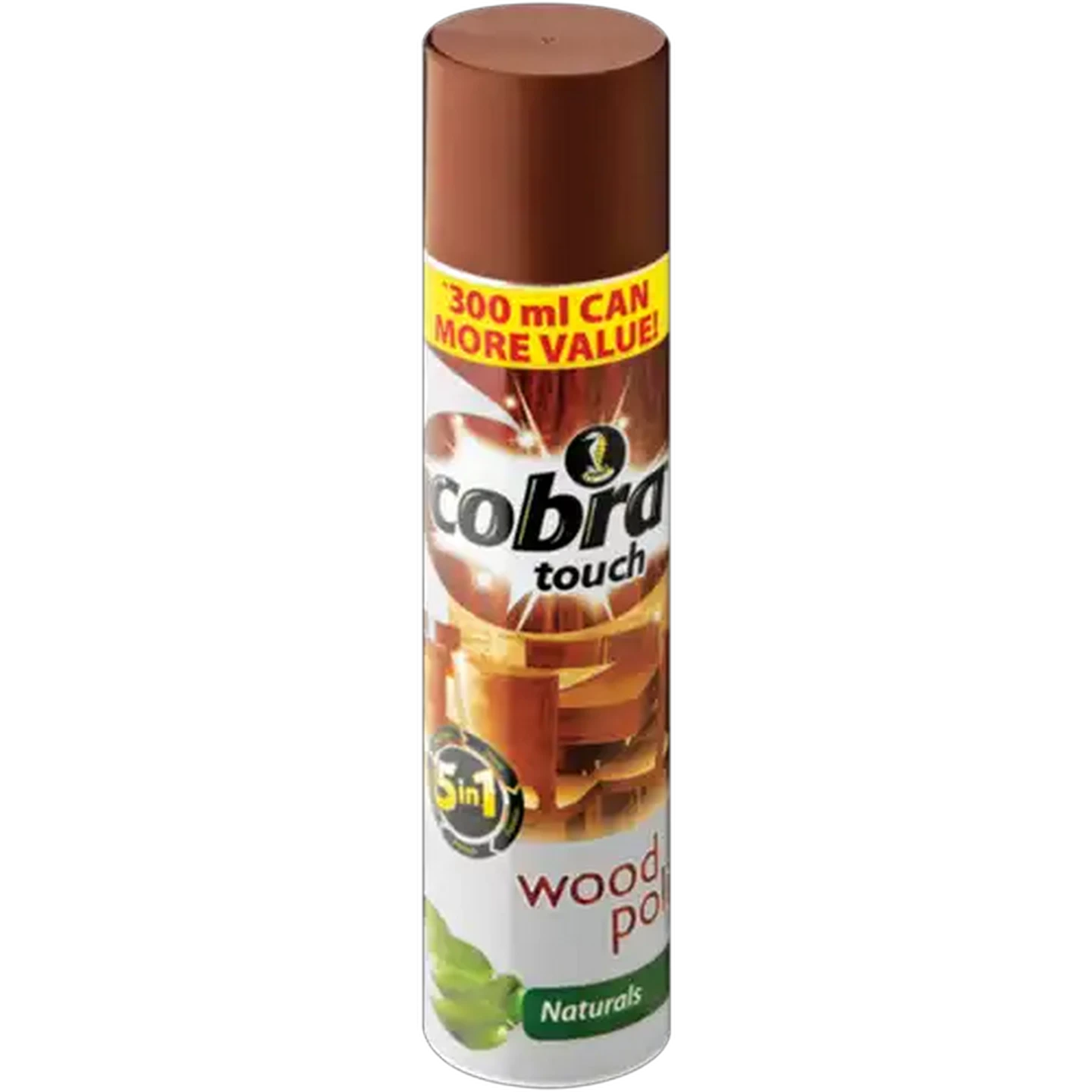 Image of Cobra Touch Naturals Wood Polish 300ml