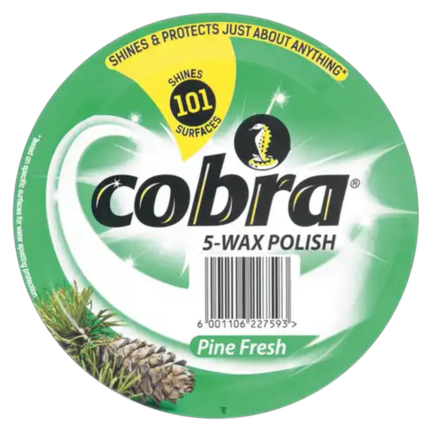 Image of Cobra 5-Wax Pine Fresh Scented Polish 350ml