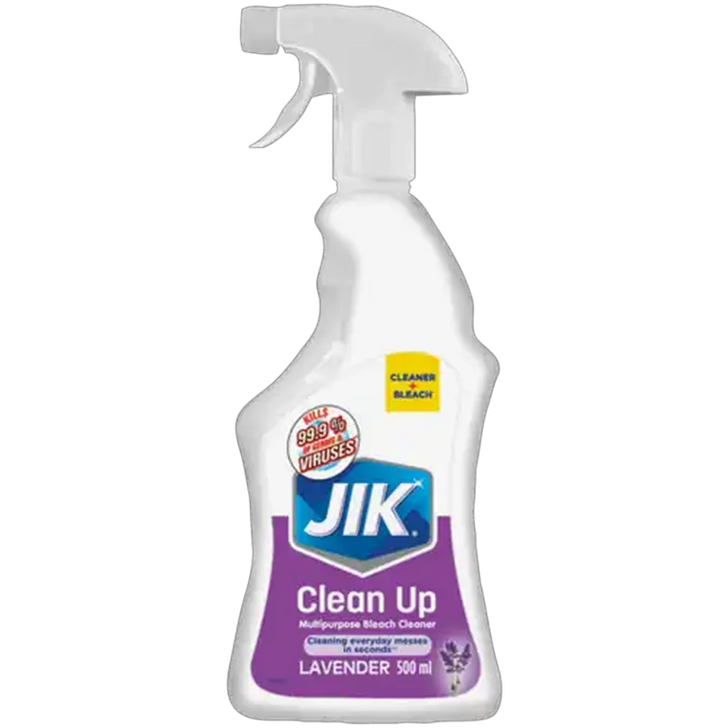 Image of JIK Clean Up Lavender Multipurpose Bleach Cleaner 500ml
