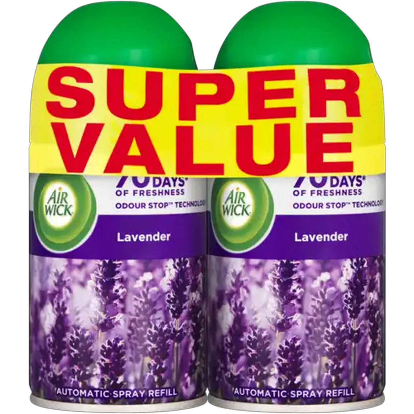 Image of Airwick Lavender Automatic Spray Refill 2 x 250ml