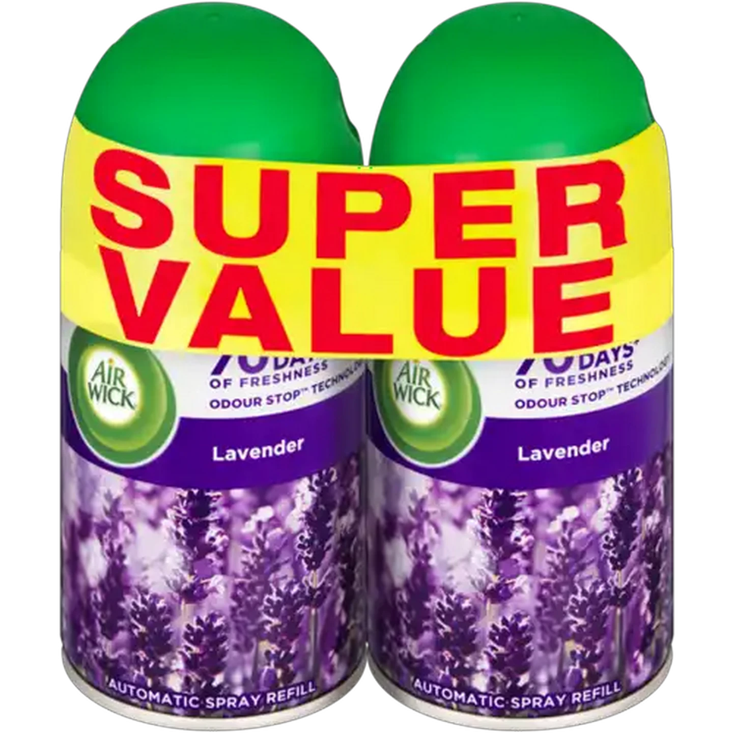 Image of Airwick Lavender Automatic Spray Refill 2 x 250ml