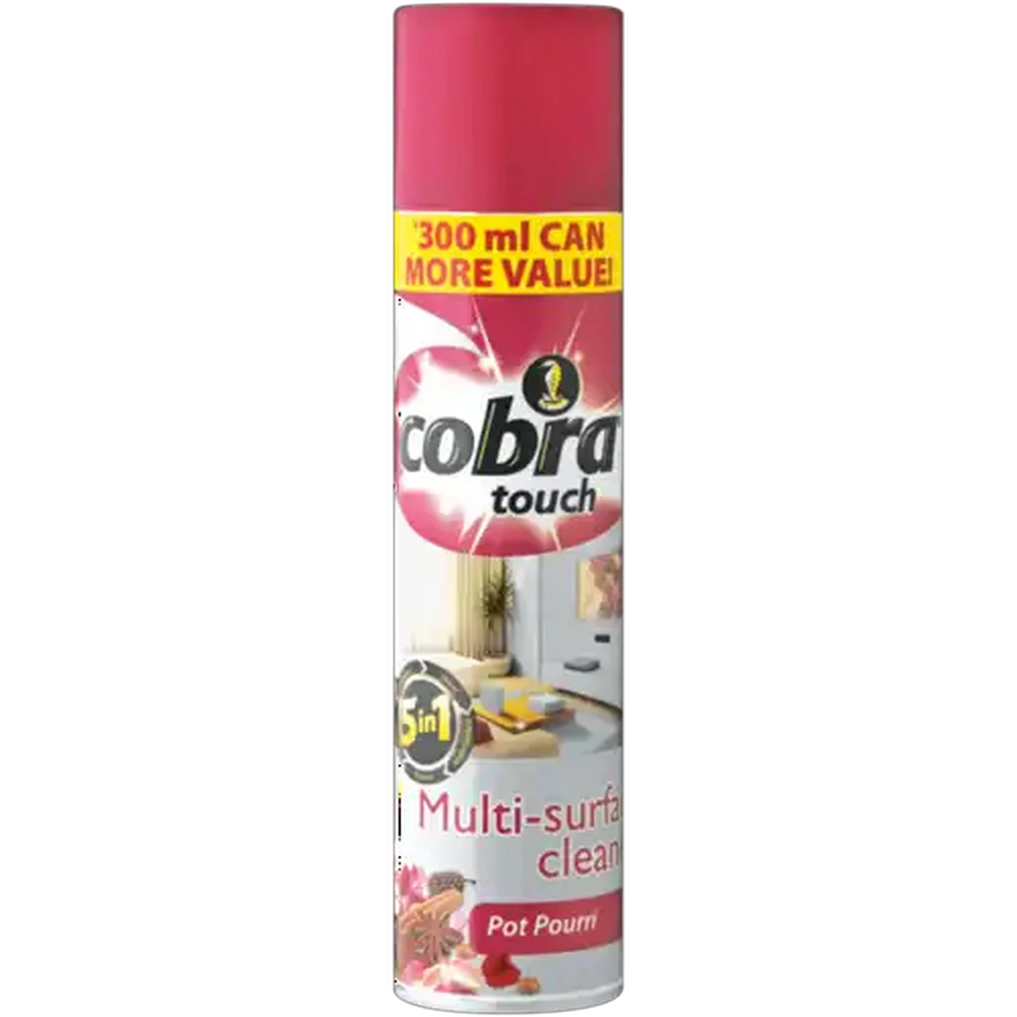 Image of Cobra Touch 5-In-1 Potpourri Multi-Surface Cleaner 300ml