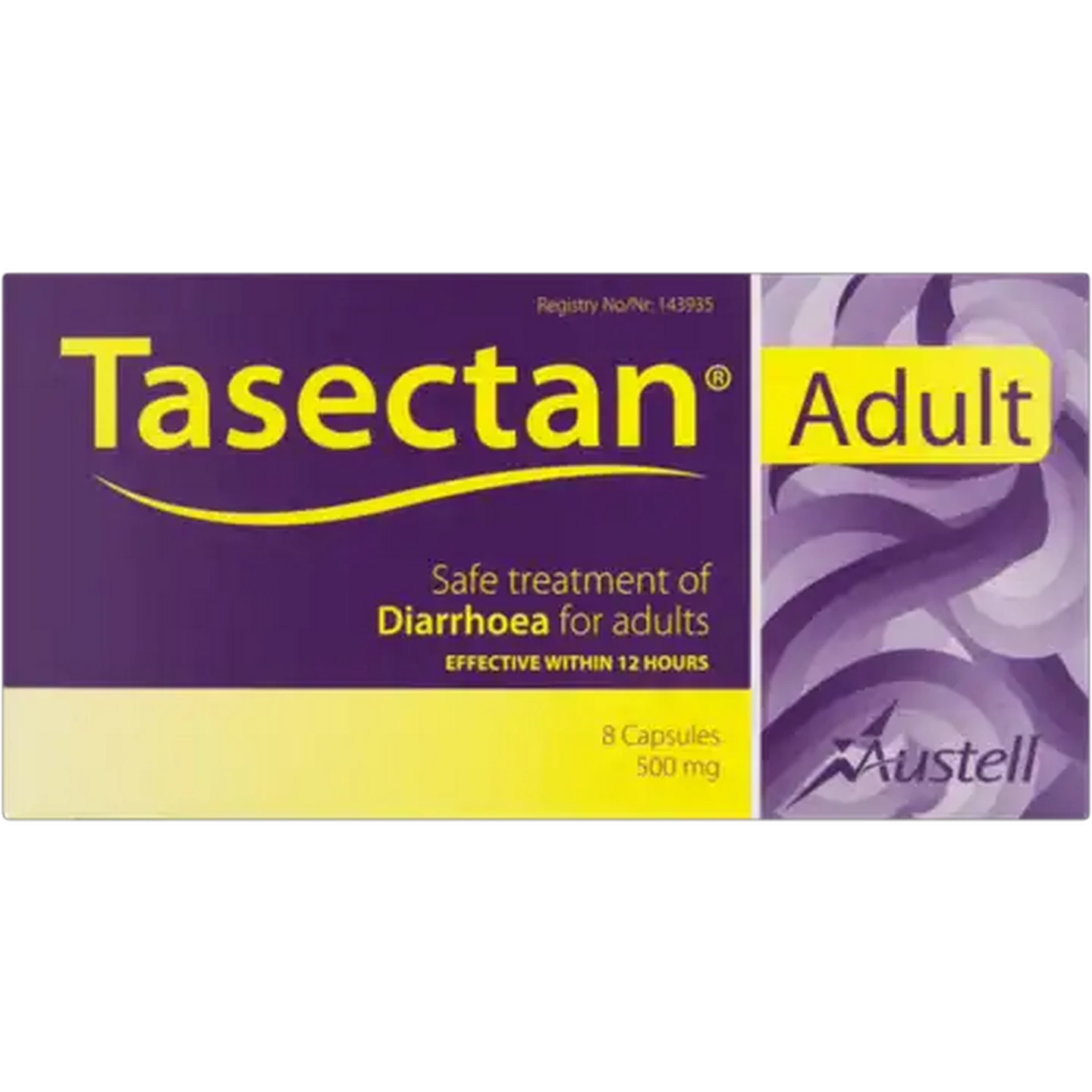 Image of Tasectan Adult Diarrhoea Treatment Capsules 8 Pack