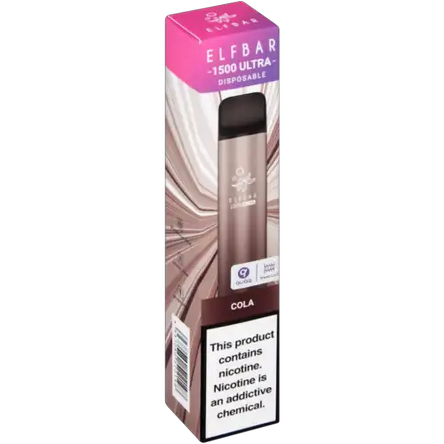 Image of ELFBAR 1500 Ultra Cola 5% Disposable Vape 5ml (Non-Refundable. Non-Returnable.)