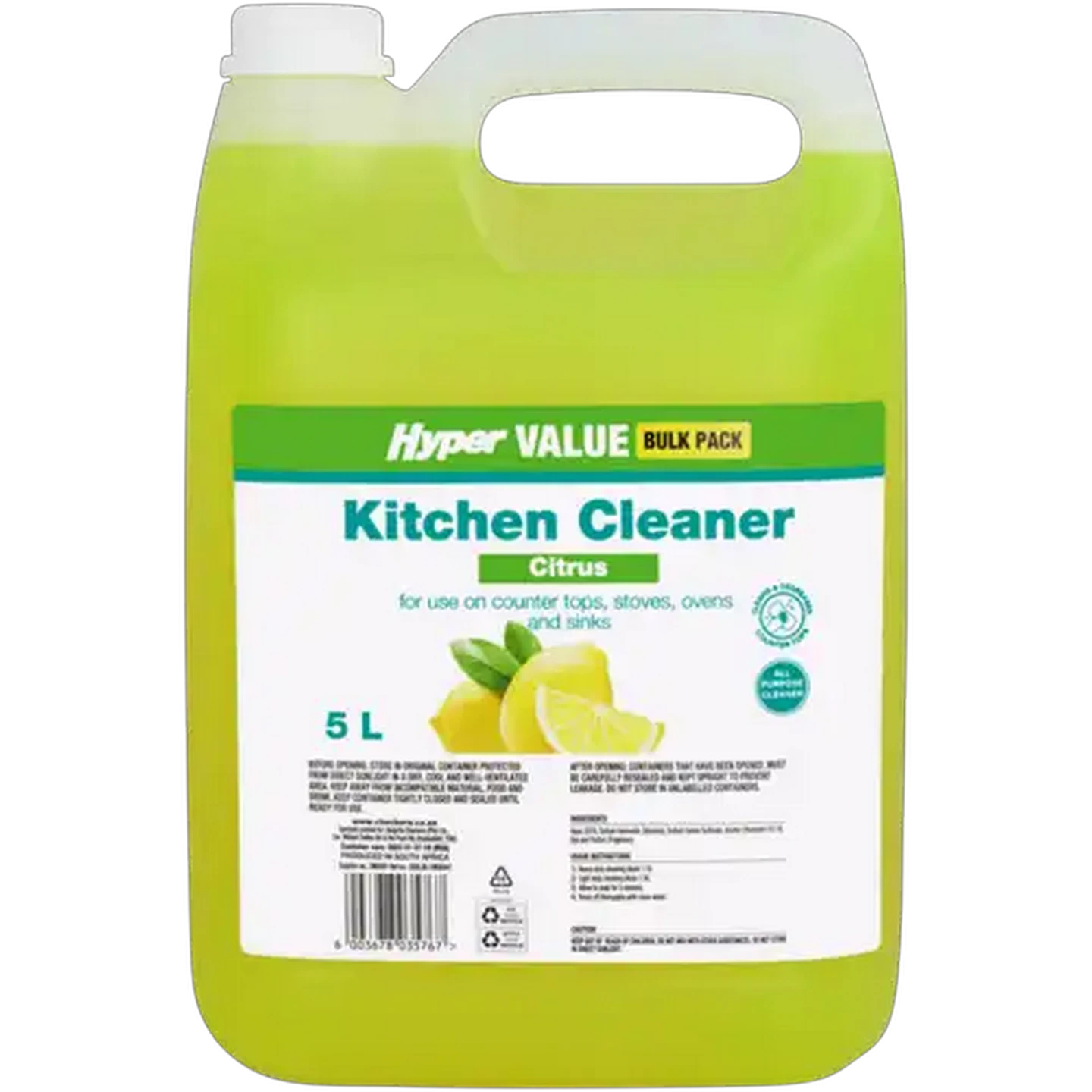 Image of Hyper Value Citrus Kitchen Cleaner 5L
