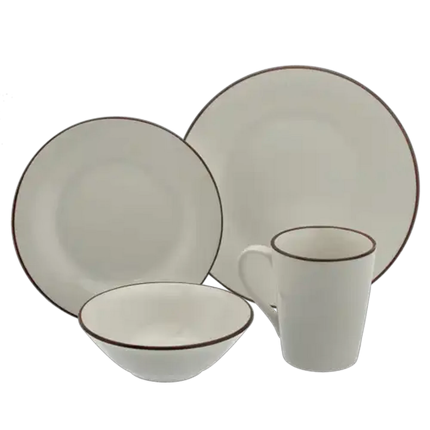 Image of Aruba Porcelain Dinner Set 16 Piece