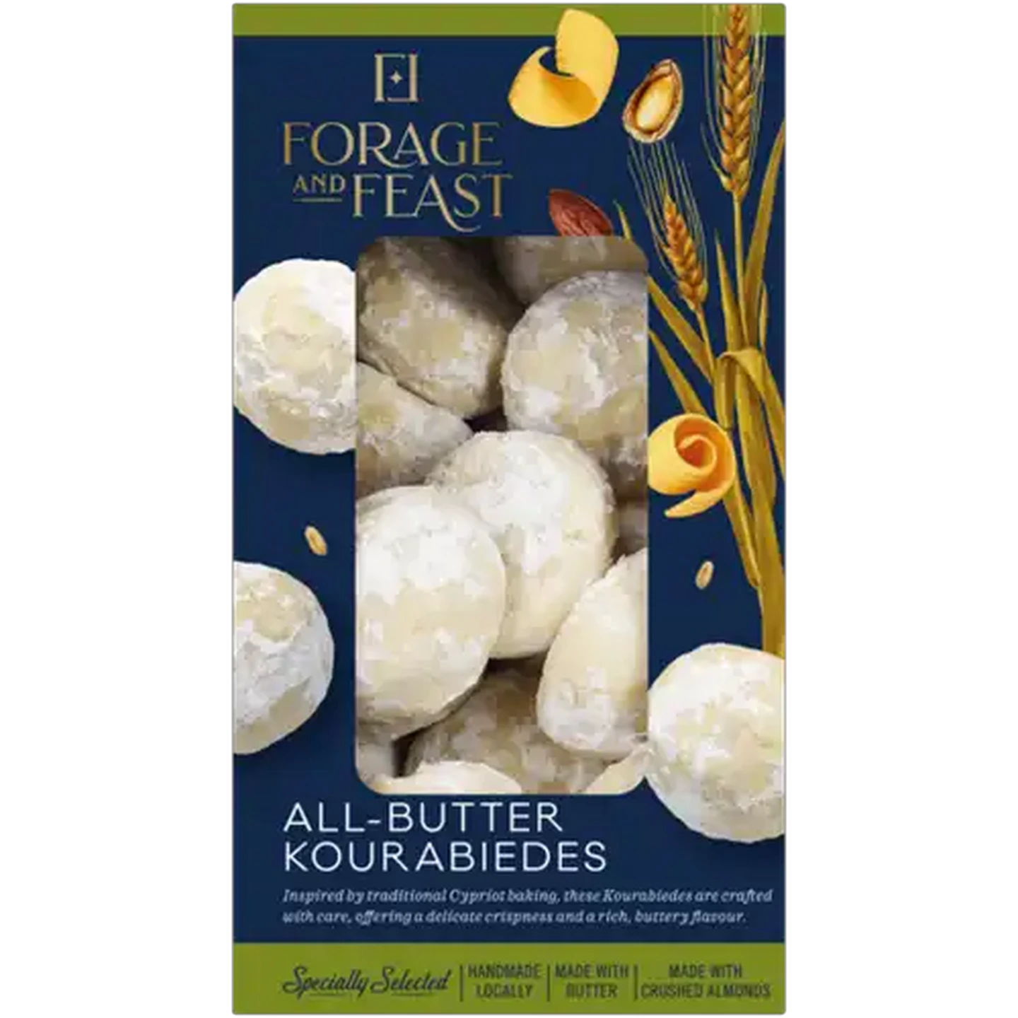 Image of Forage And Feast All-Butter Kourabiedes 210g