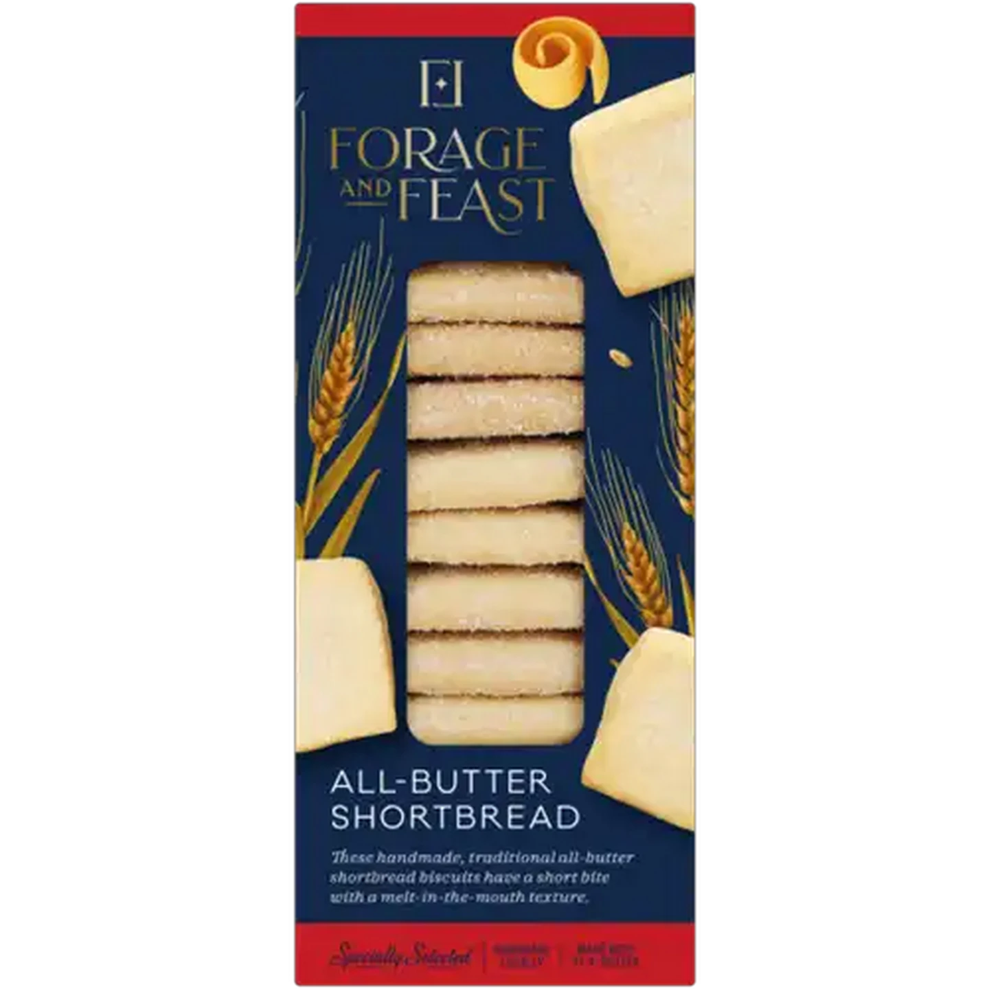 Image of Forage And Feast All-Butter Shortbread 220g