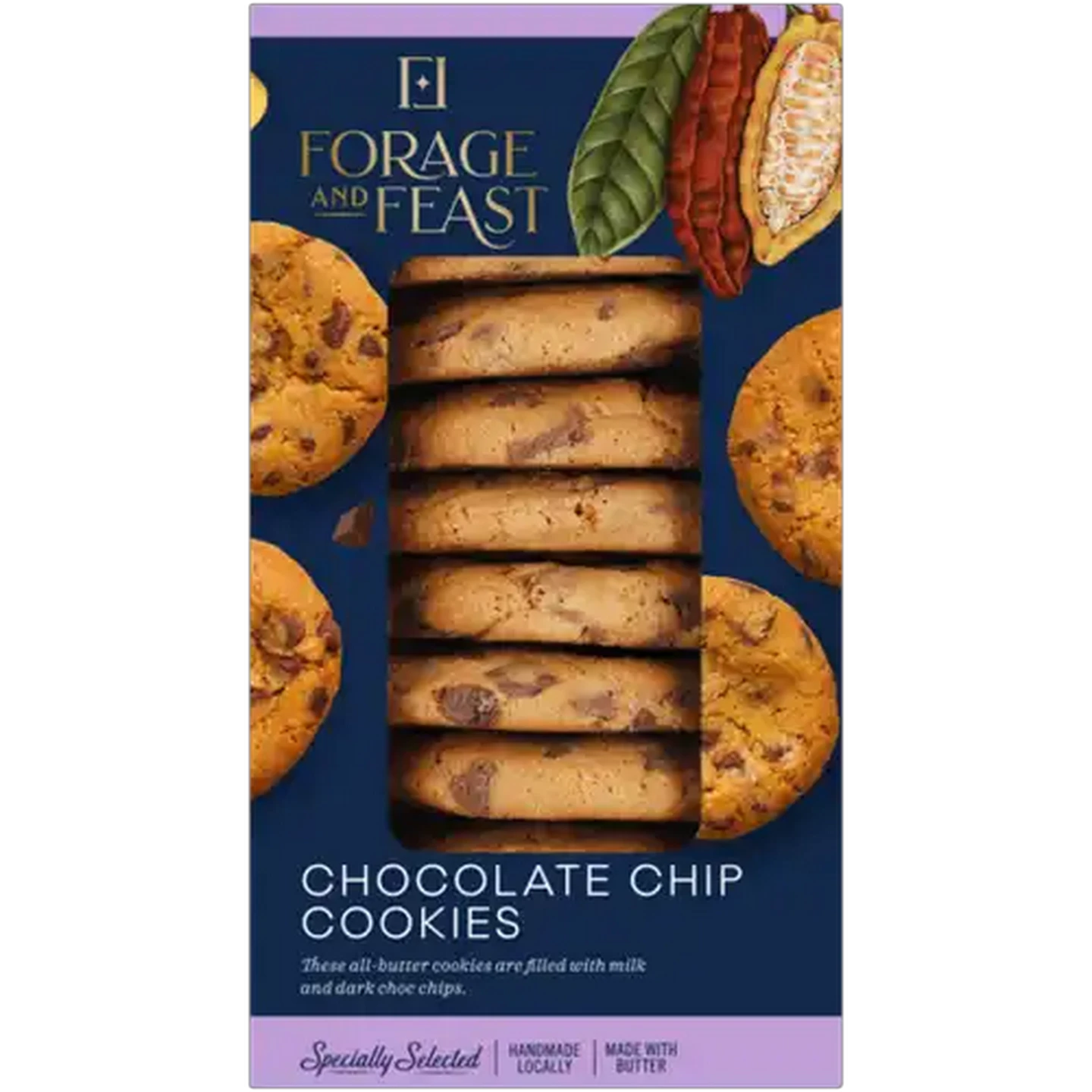 Checkers Sixty60 | Forage And Feast Chocolate Chip Cookies 180g