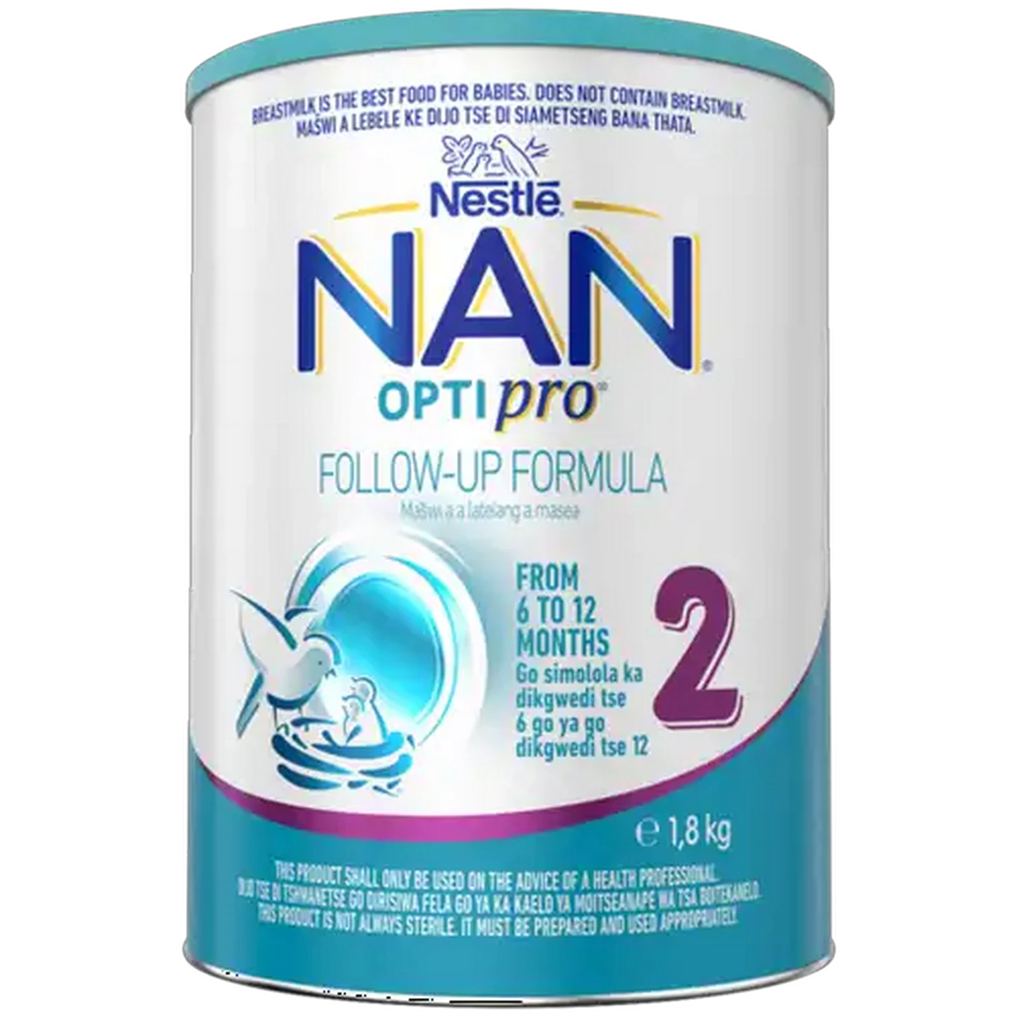 Image of NAN OPTIpro Stage 2 6-12 Months Follow-Up Formula 1.8kg