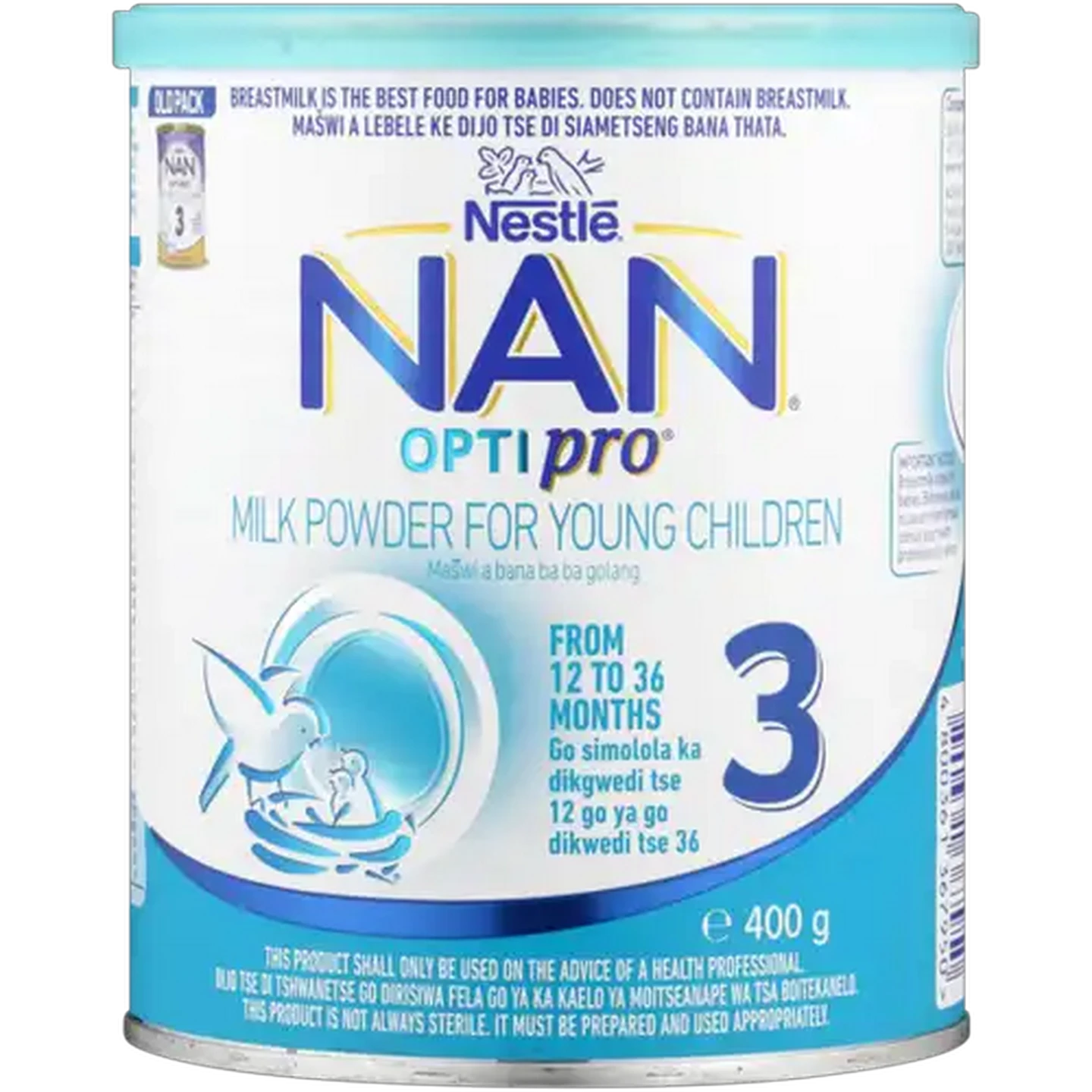 Image of NAN Optipro 3 Milk Powder For Young Children 400g