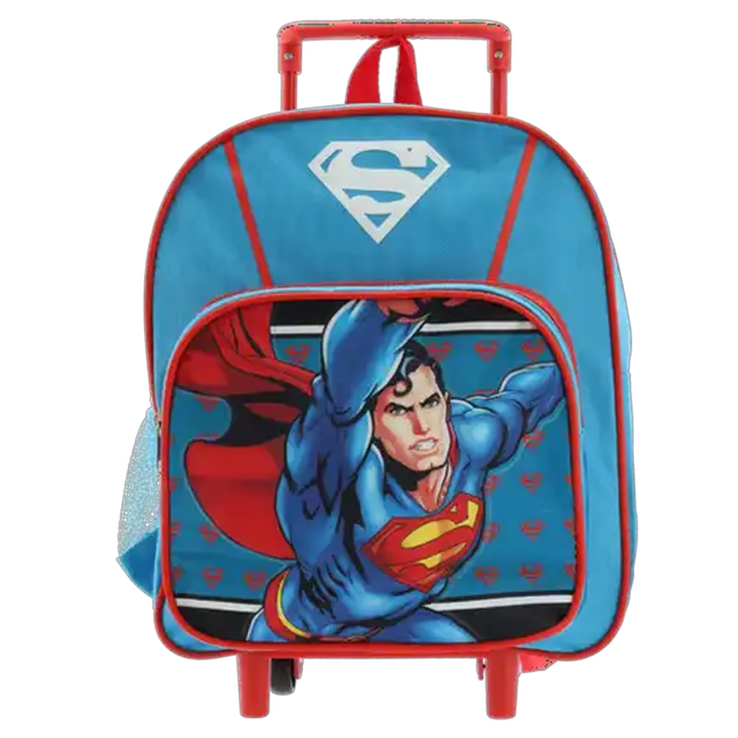 Image of Kiddies 28cm Superman Trolley Backpack (Design May Vary)
