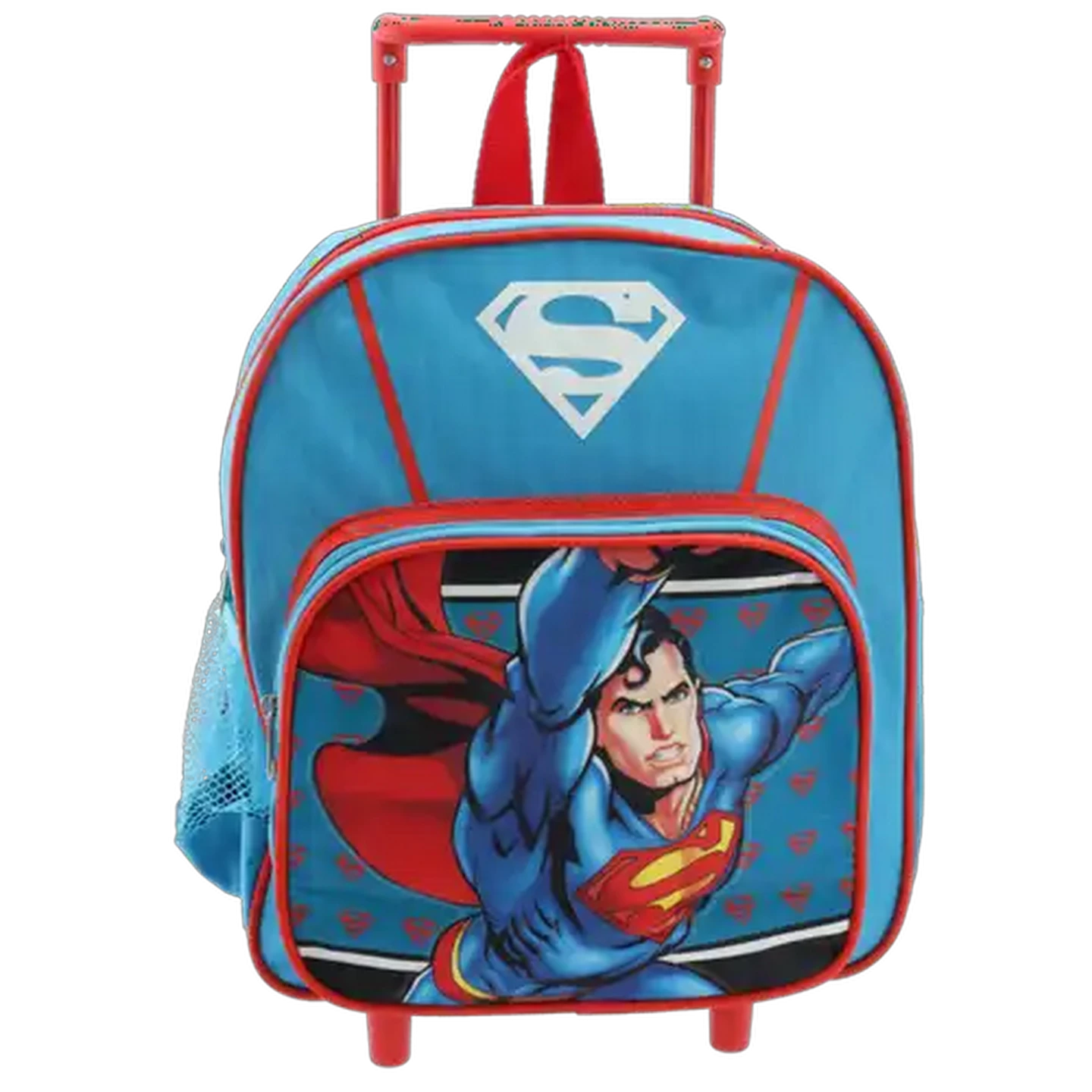 Image of Kiddies 28cm Superman Trolley Backpack (Design May Vary)