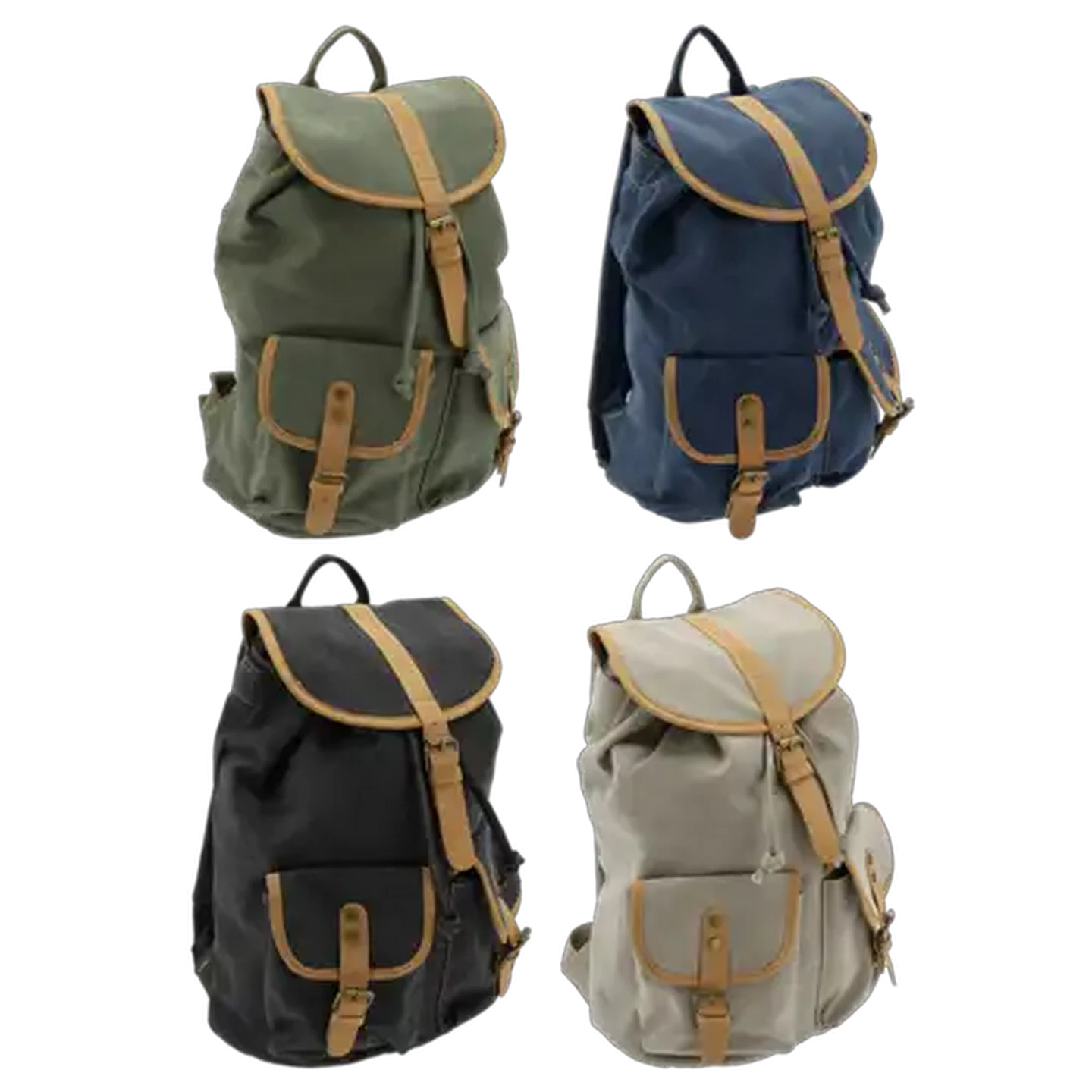 Image of Steelers Canvas College Backpack (Colour May Vary)