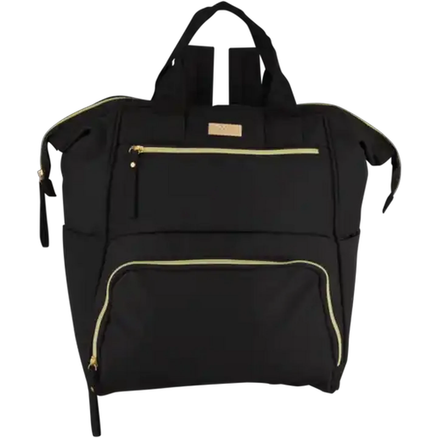 Image of Ree Collective Black Diaper Backpack 31cm