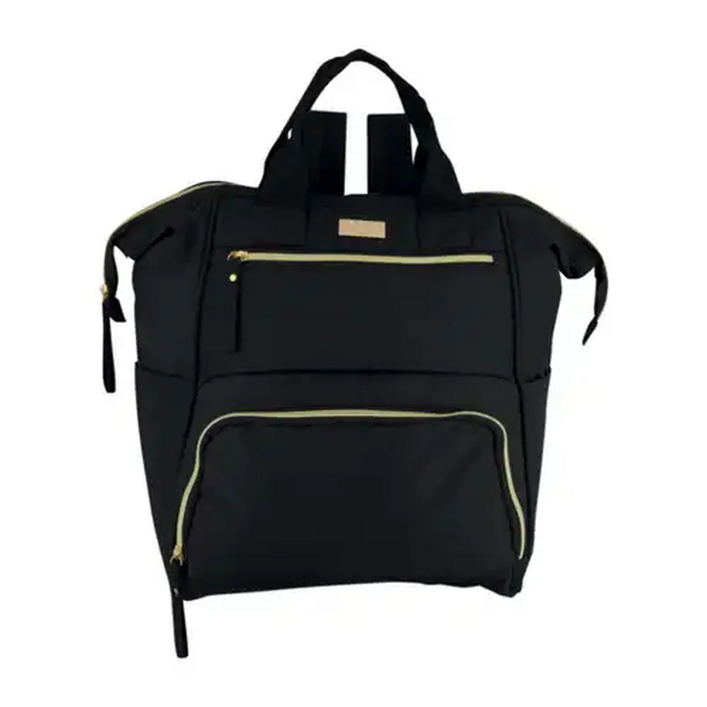 Image of Ree Collective Black Diaper Backpack 31cm