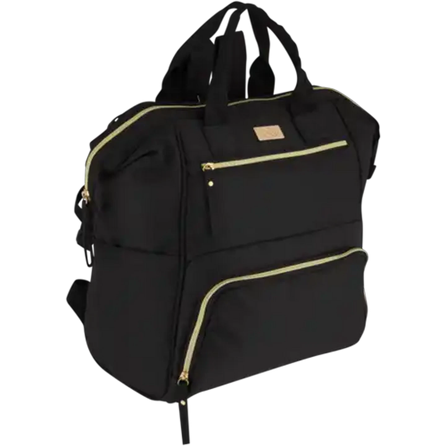 Image of Ree Collective Black Diaper Backpack 31cm