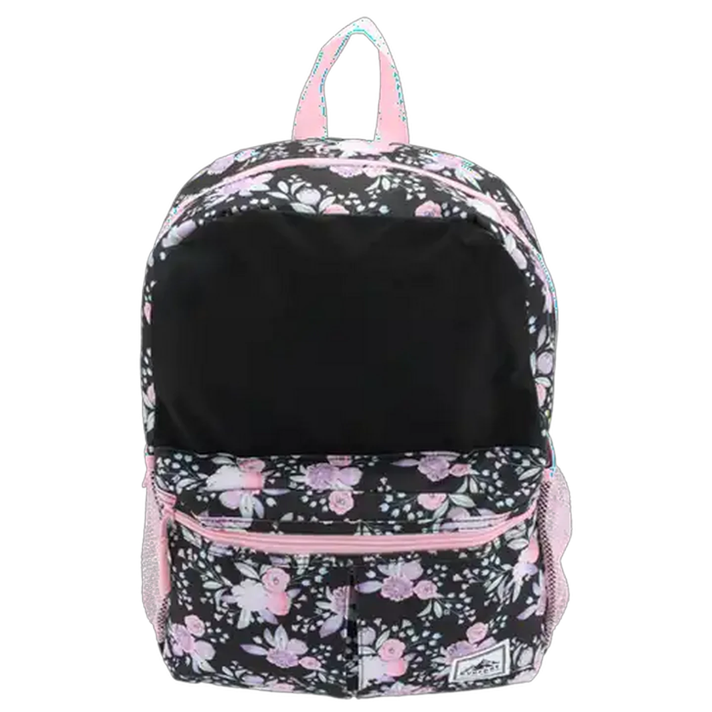 Image of Everest Black Floral Backpack 36cm