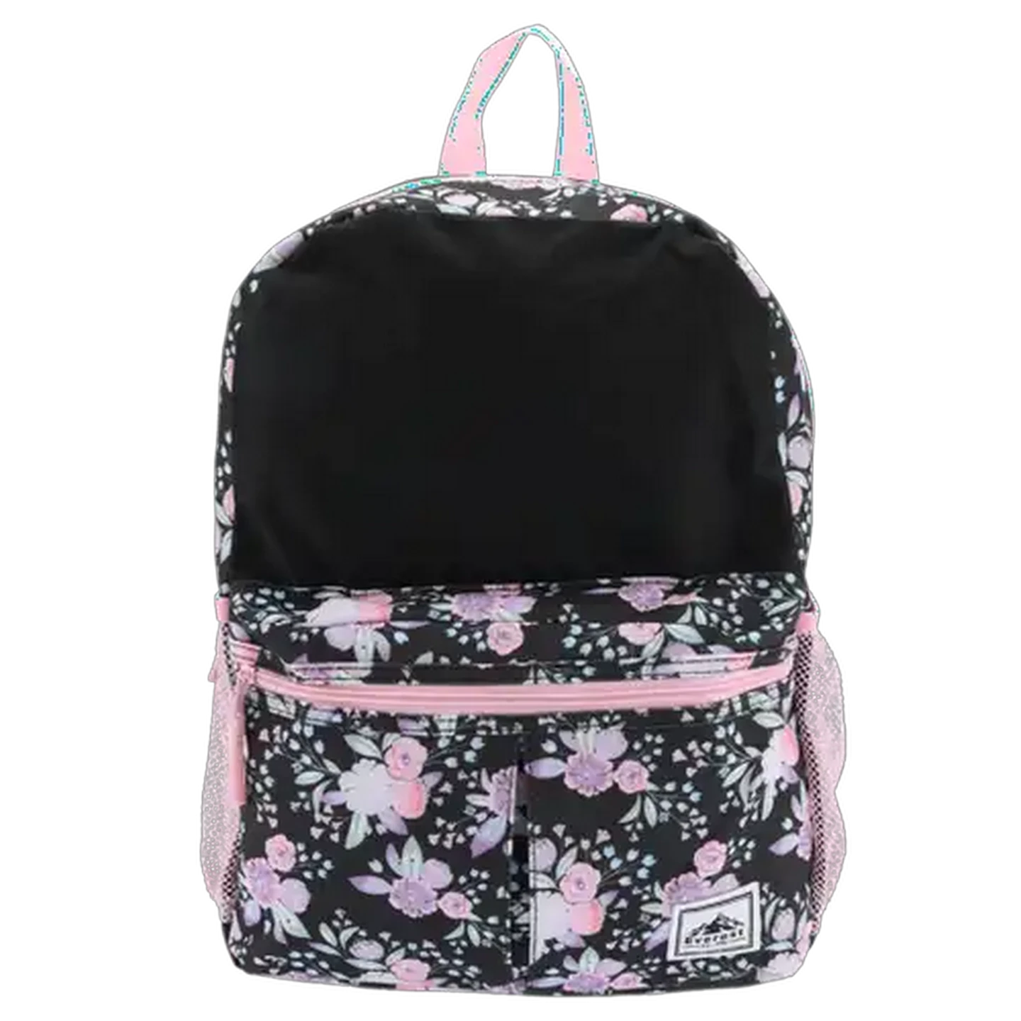 Image of Everest Black Floral Backpack 36cm