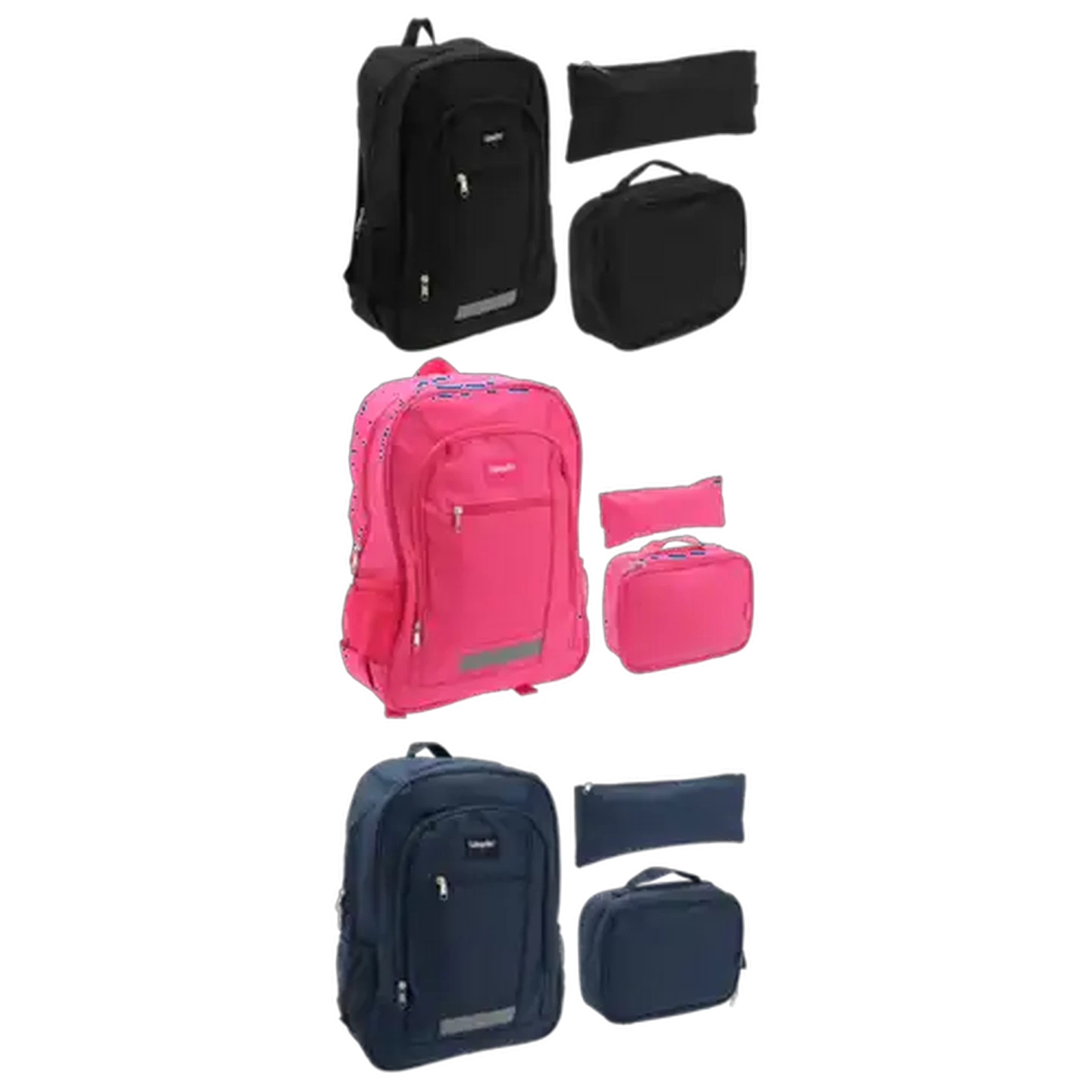 Image of Fullmarks Combo Backpack 3-Pack (Colour May Vary)