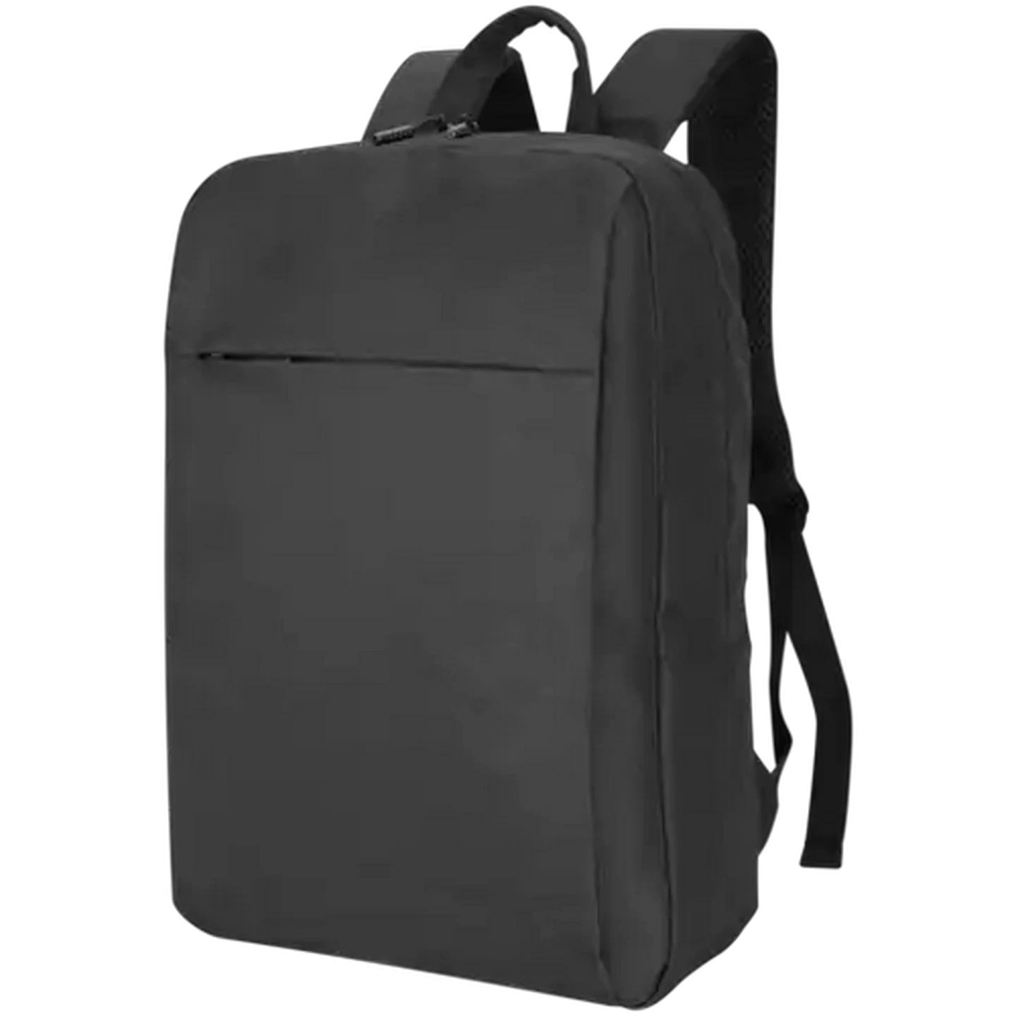 Image of Edison Charcoal Slim Laptop Backpack