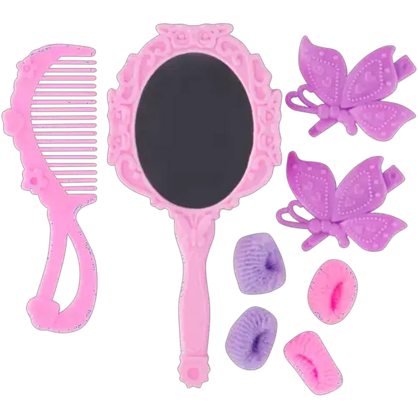 Image of Mirror & Clips Beauty Set 8 Piece