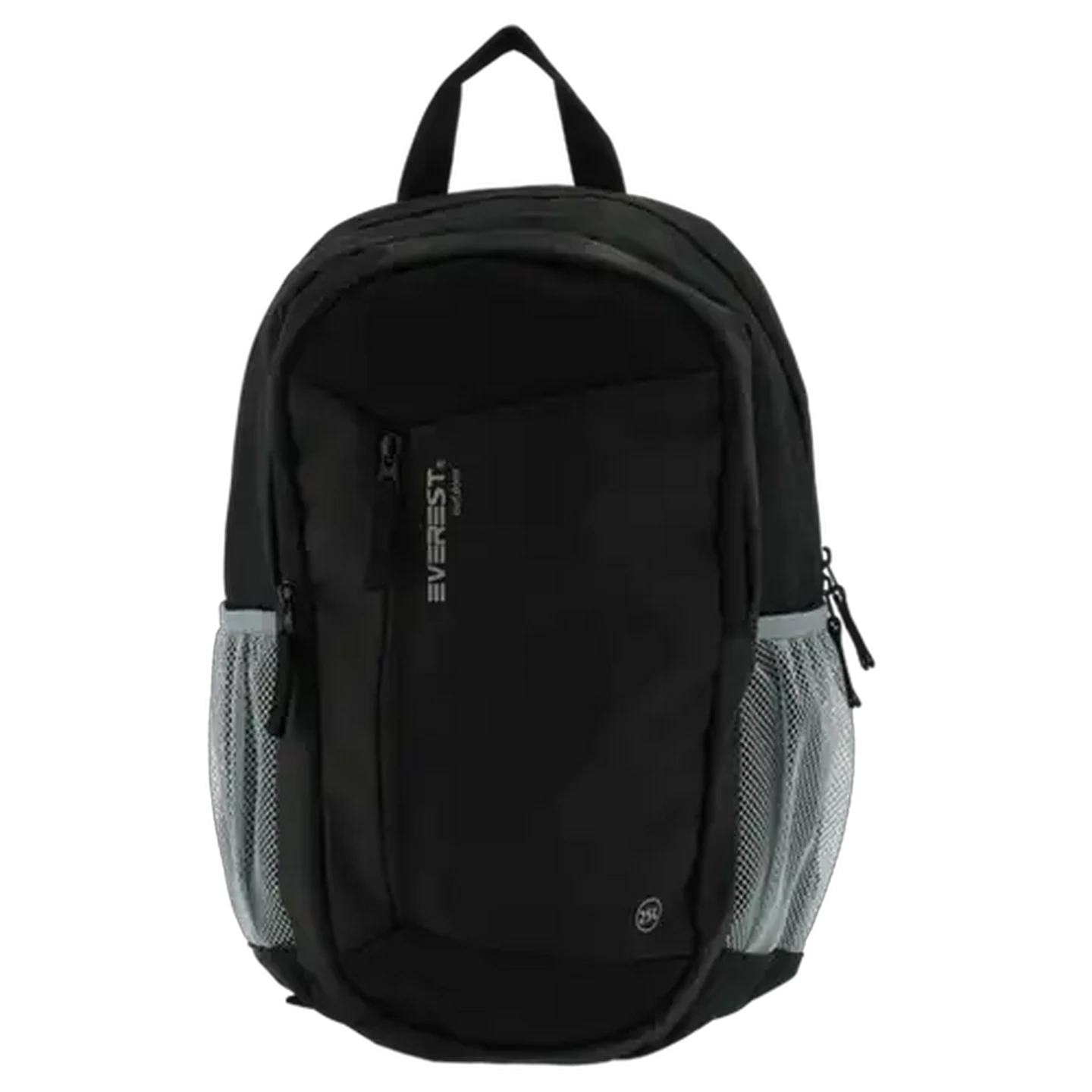 Image of Everest Black Outdoor Backpack 25L